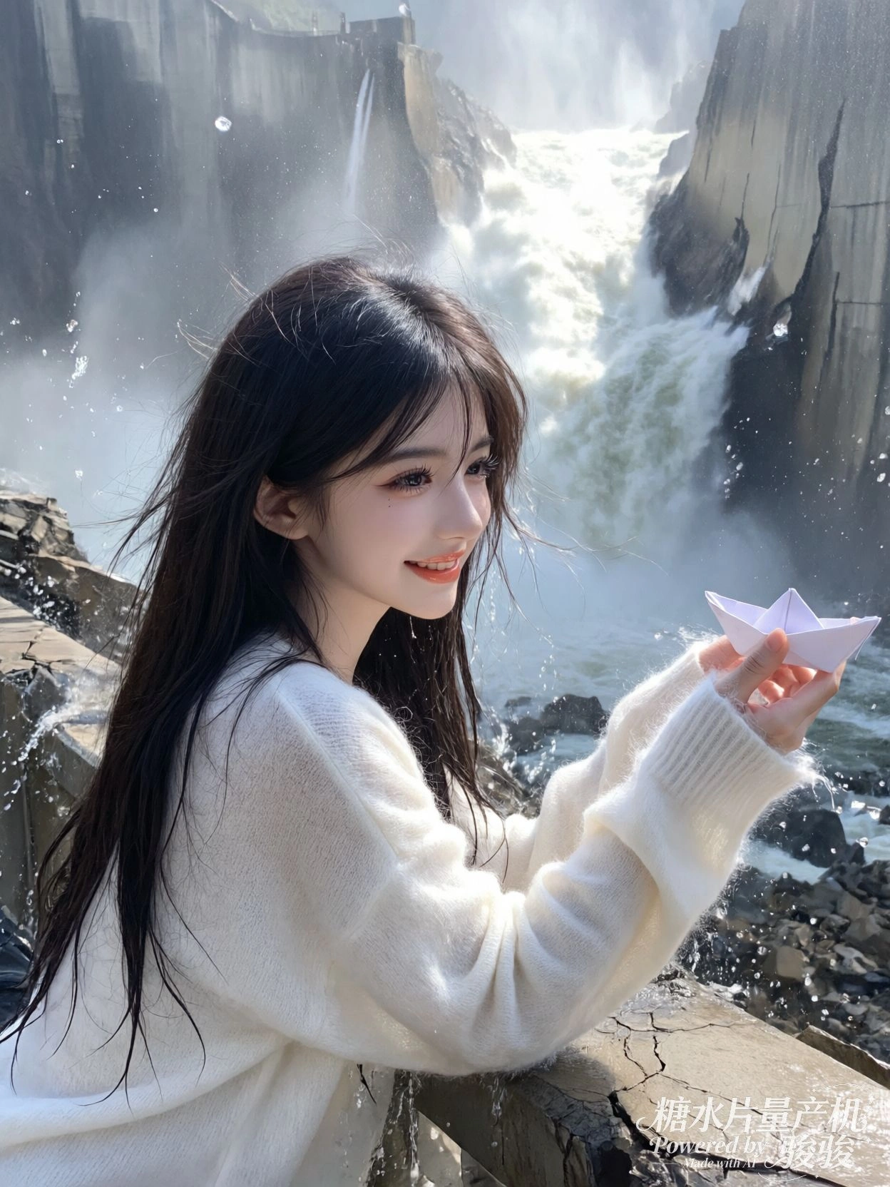 云朵的漂浮，是天空的叹息。