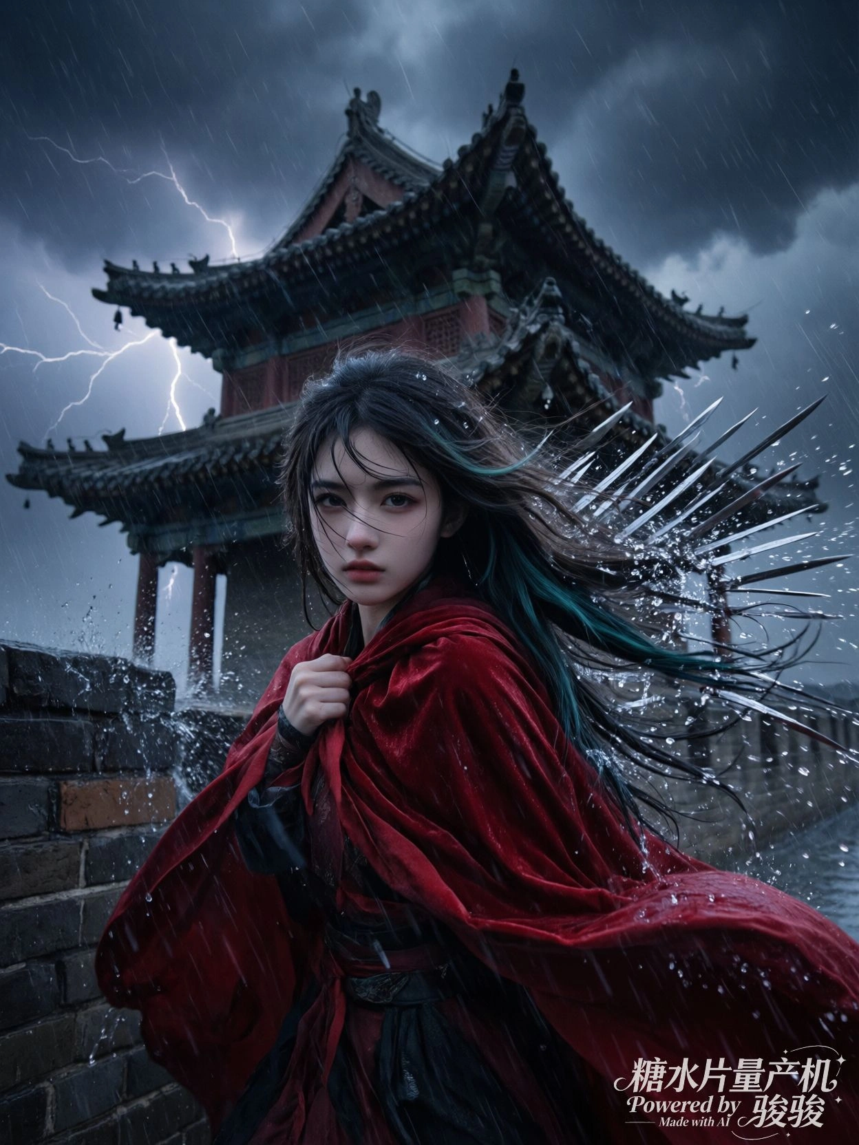 把心跳藏进雨里，你会听见吗？