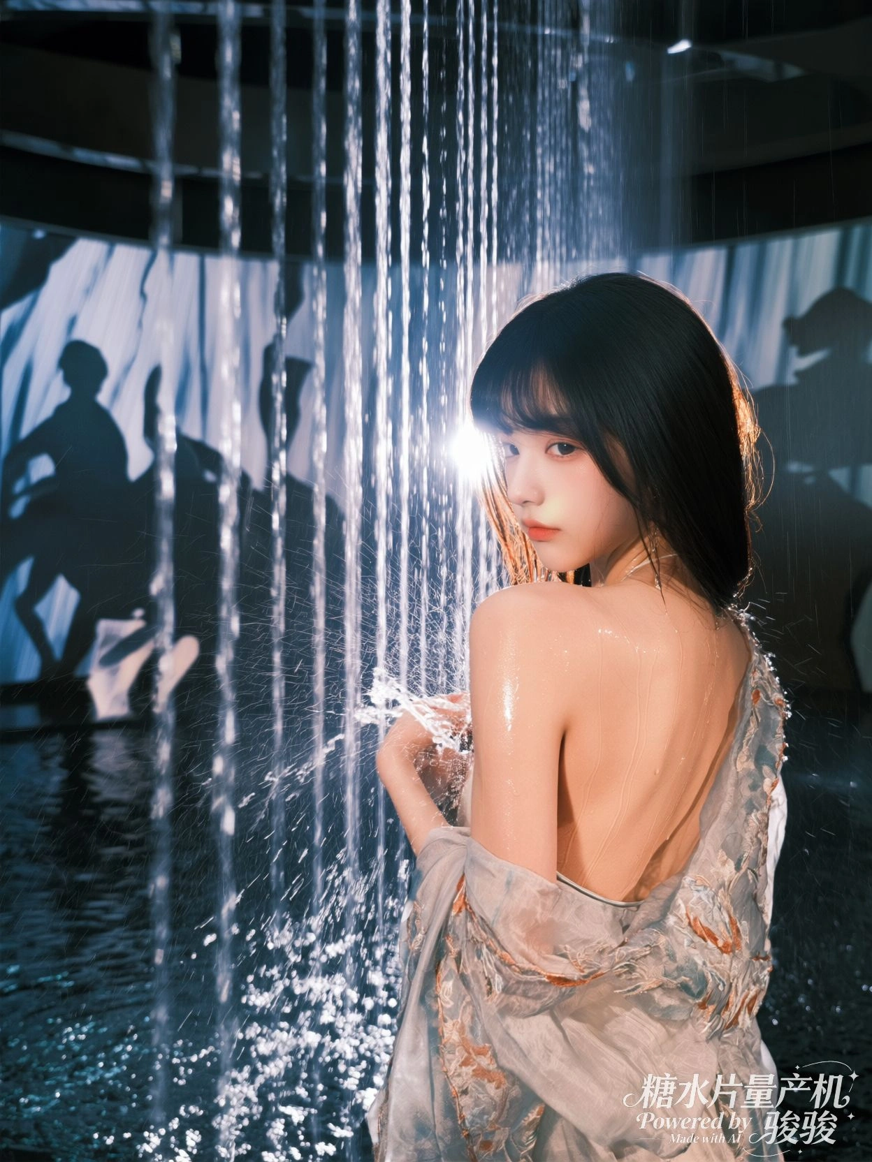 把心跳藏进雨里，你会听见吗？