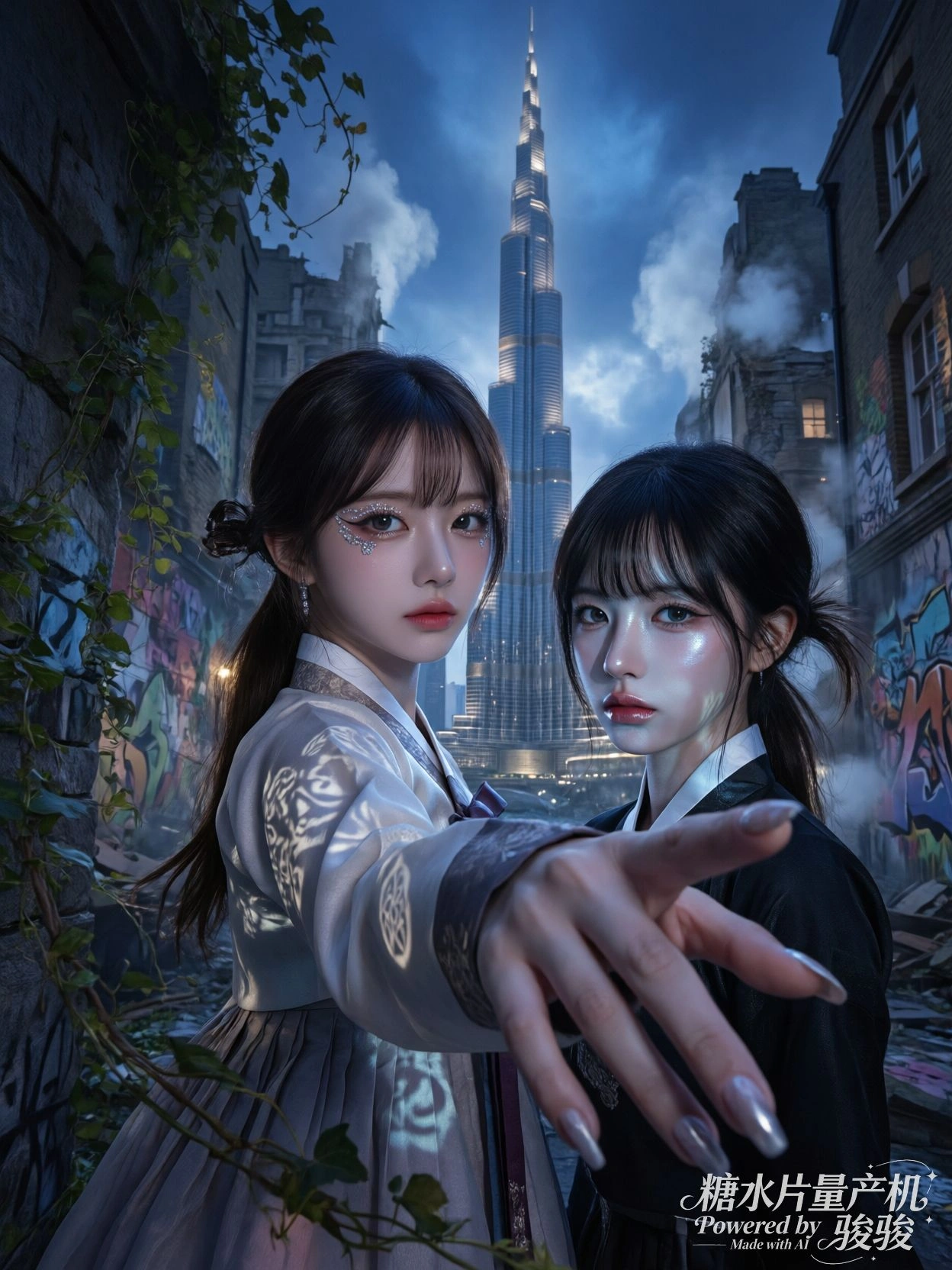 咖啡杯里的倒影，是另一个自己。