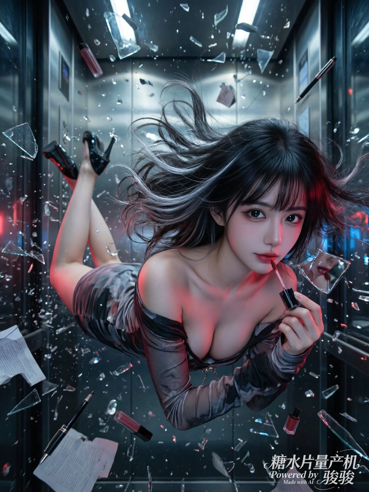 雨滴在窗上赛跑，谁先到终点？