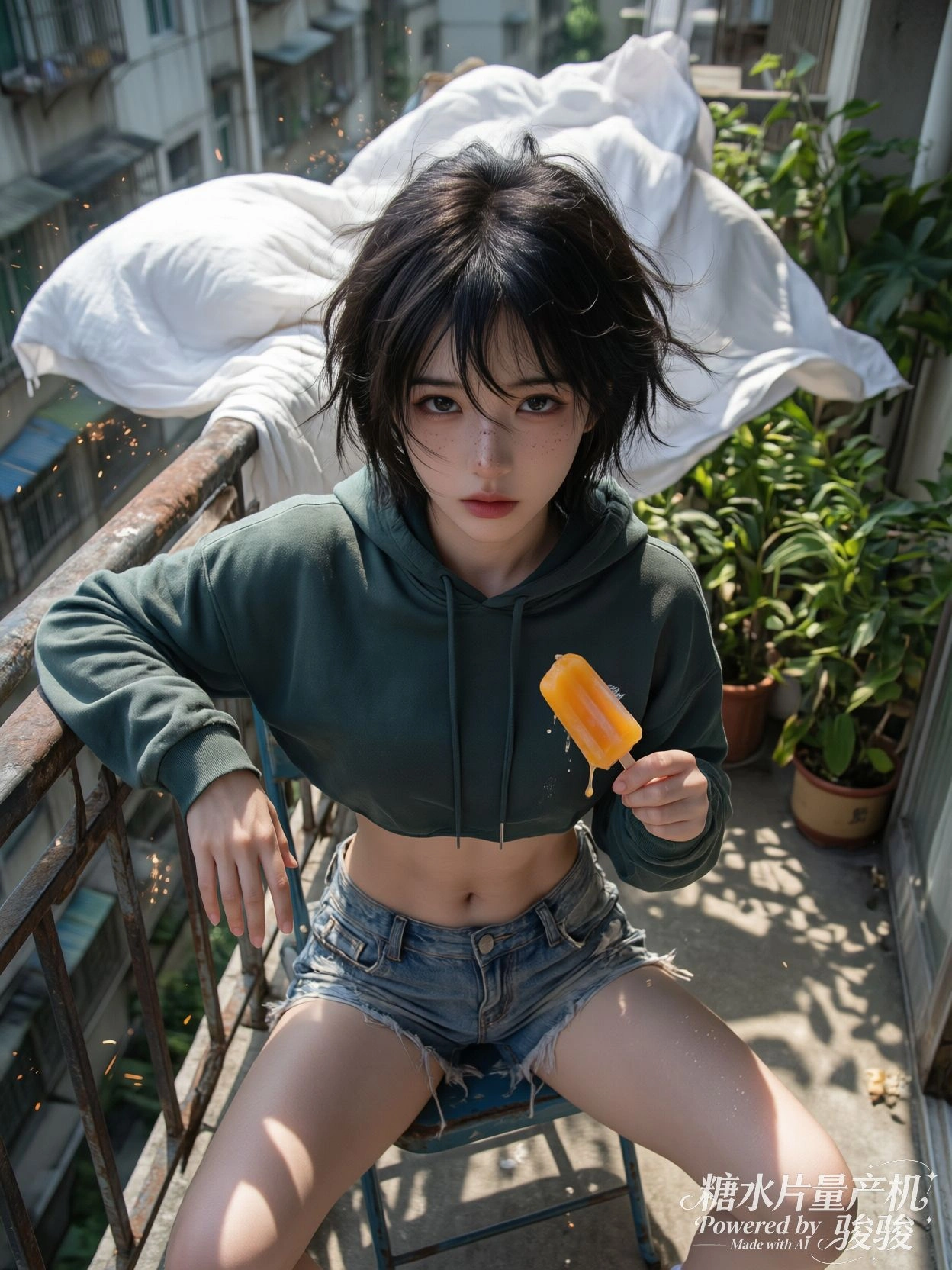 雨滴在窗上赛跑，谁先到终点？