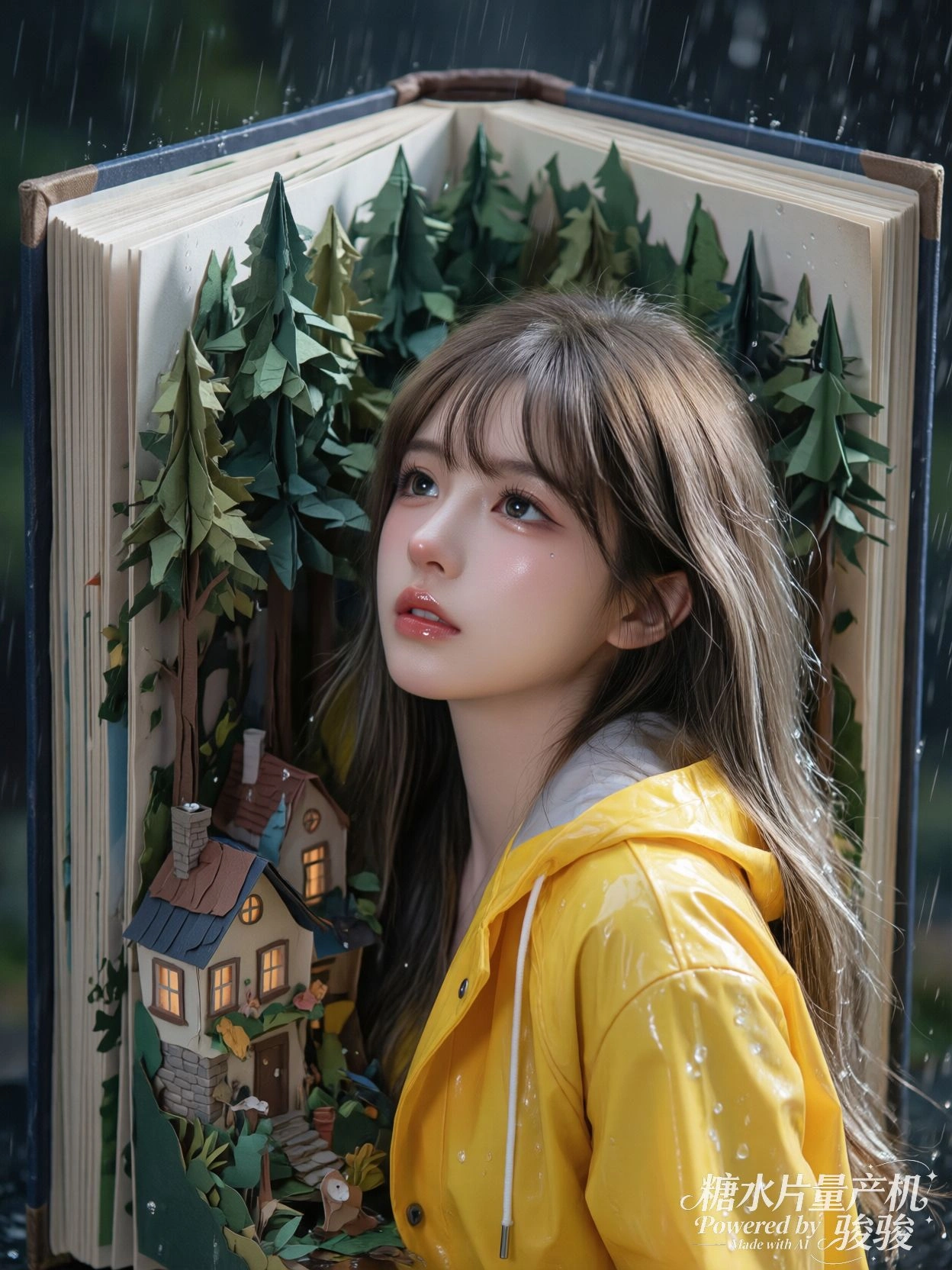 凌晨三点的灯，比月亮更孤独。