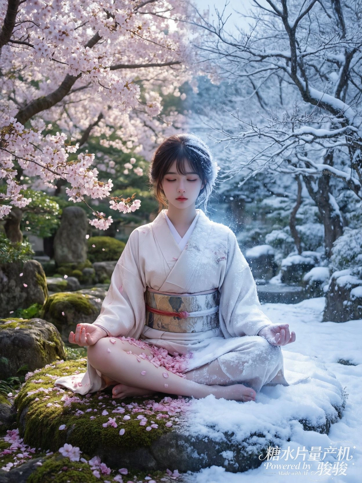 把眼泪藏进海里，没人会知道。