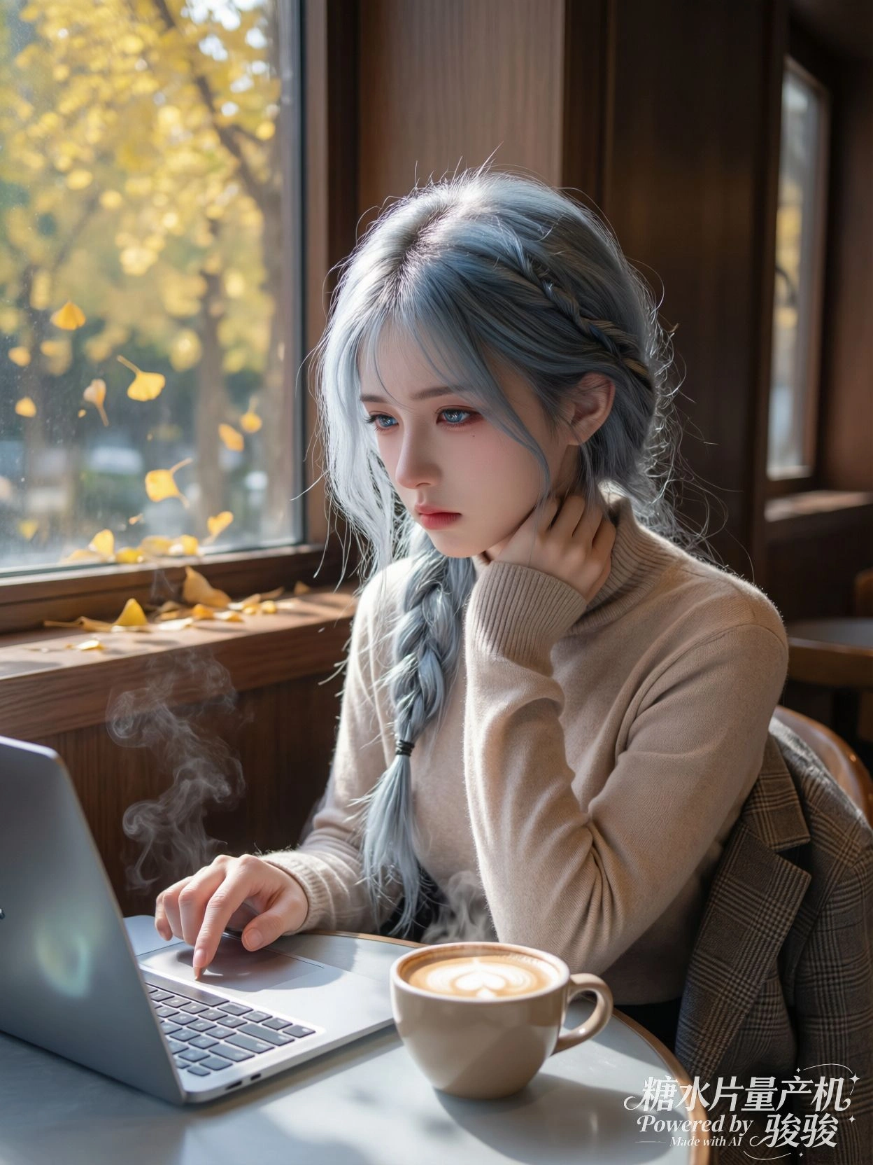 风把故事吹散，又悄悄拼回来。