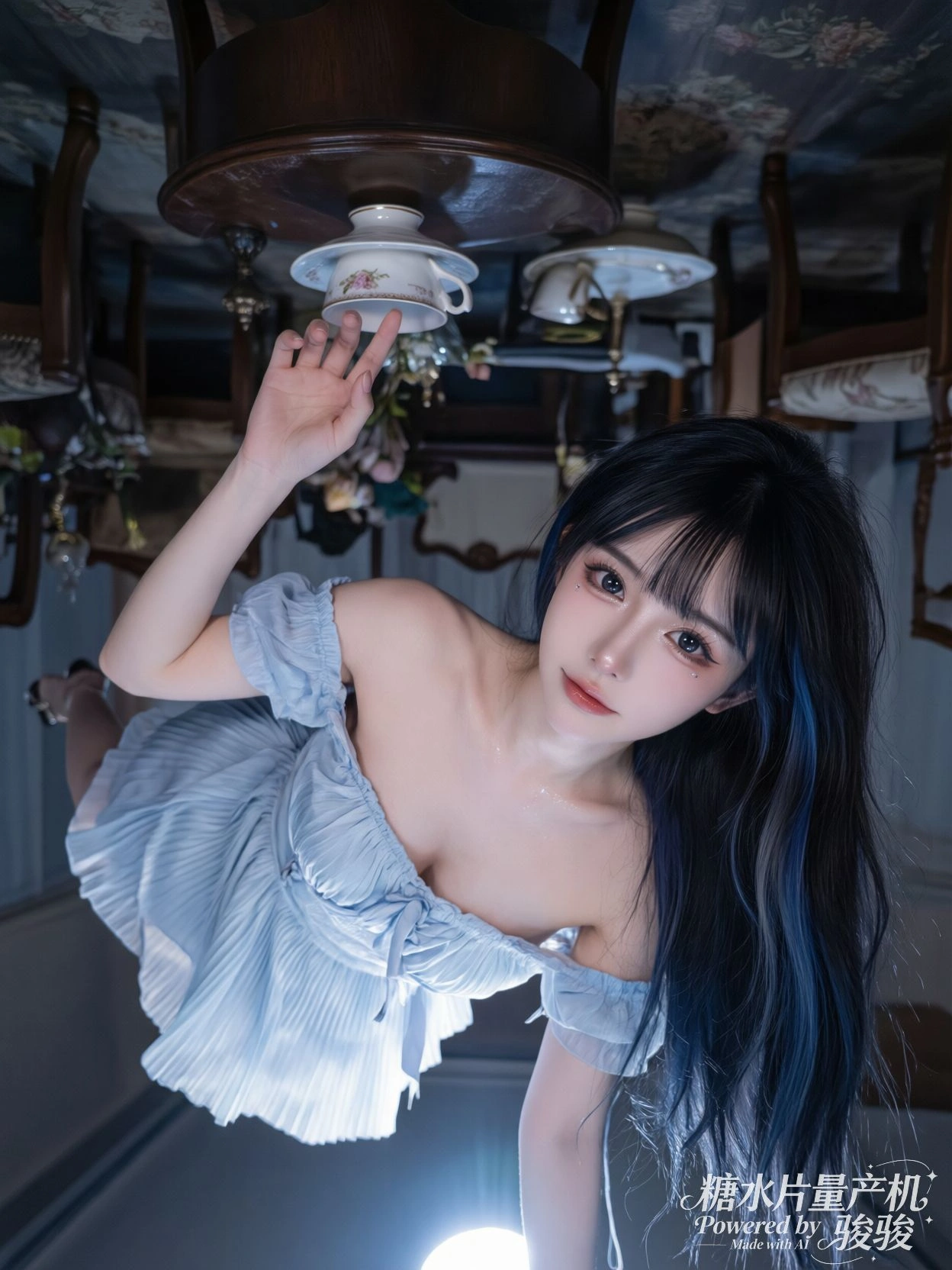 老座钟的钟摆，在午夜停摆的瞬间流泪