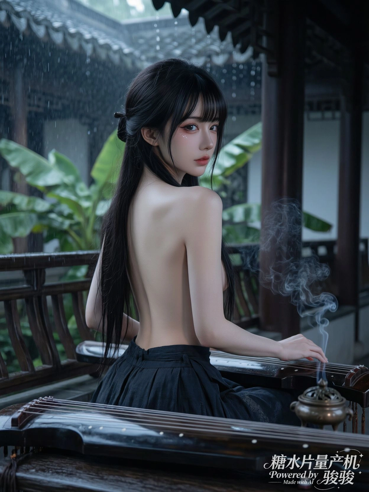 老座钟的钟摆，在午夜停摆的瞬间流泪