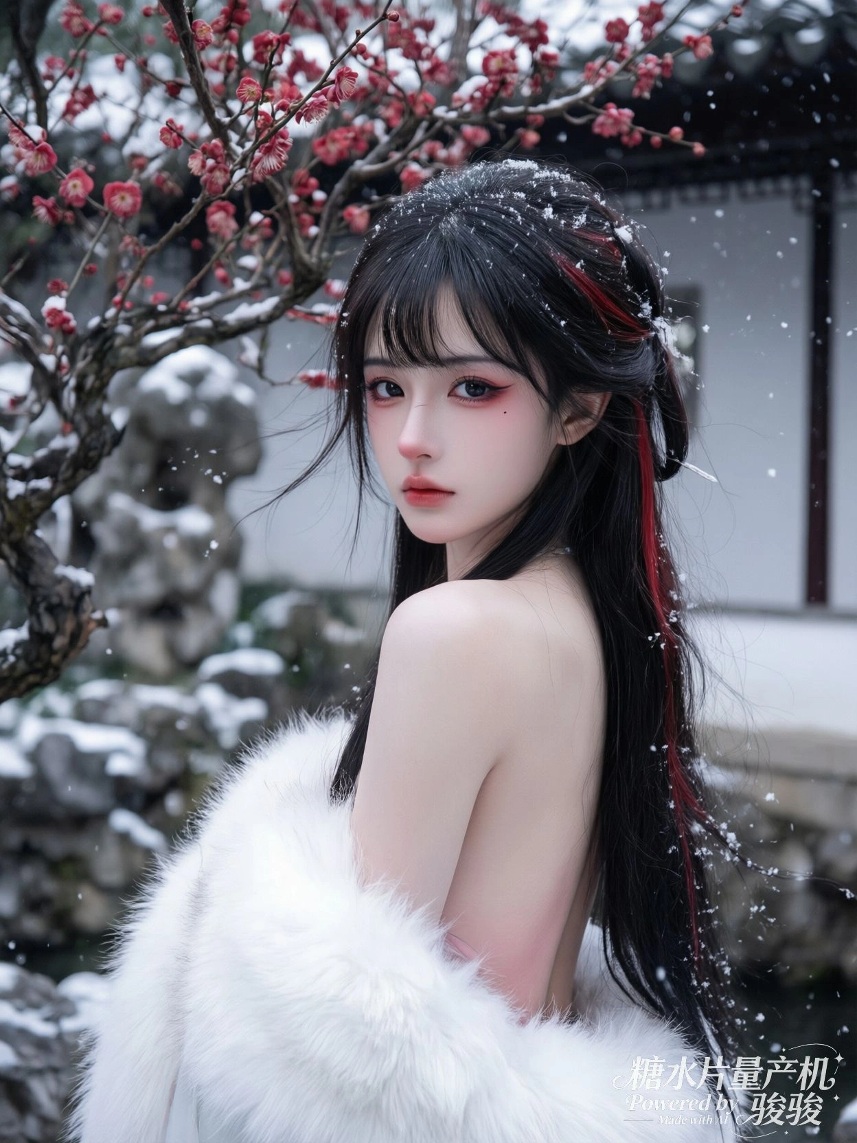 你听，雪落在教堂钟声的间隙里