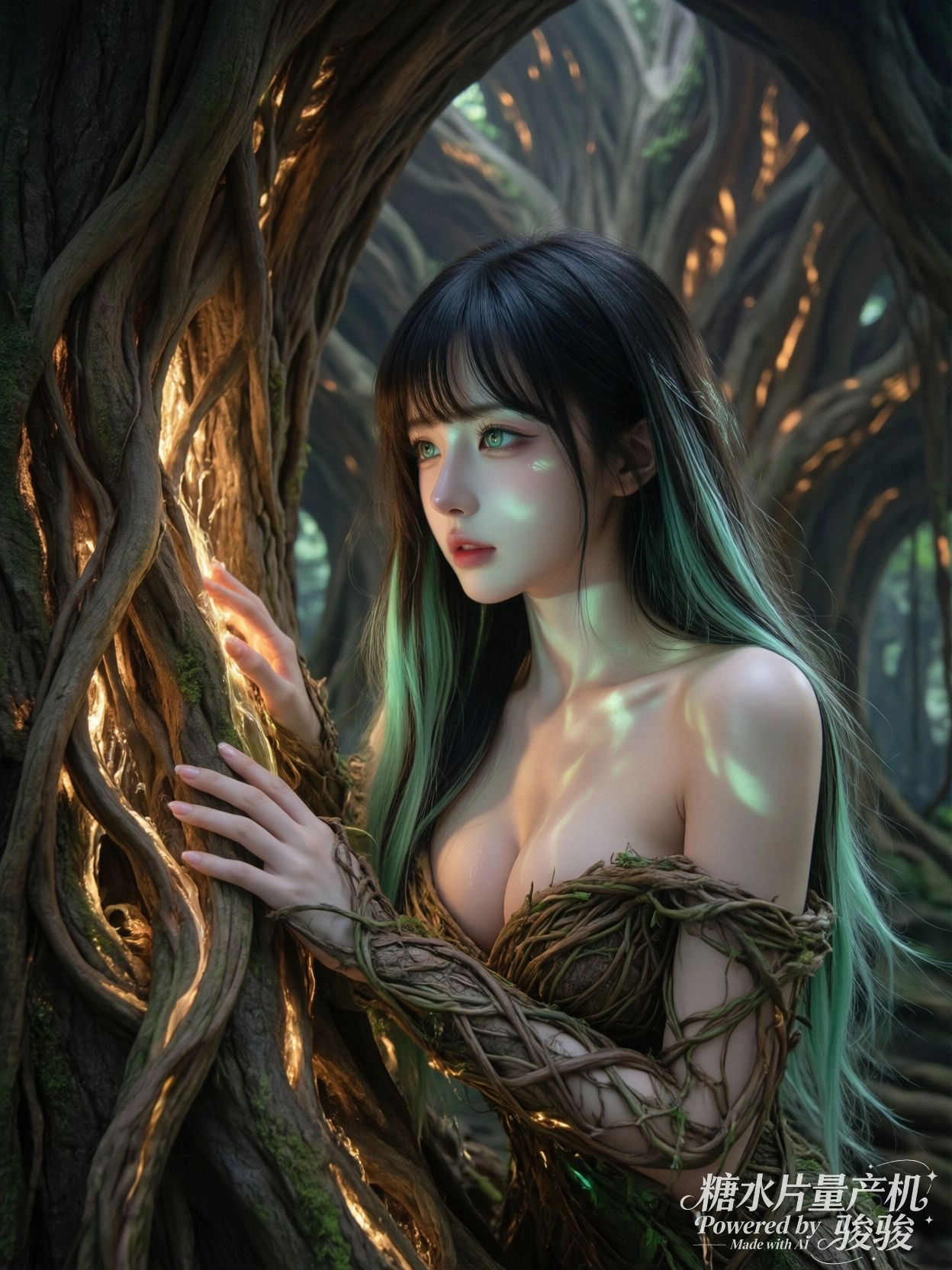 融化的冰淇淋滴落，在地面画出盛夏的句号