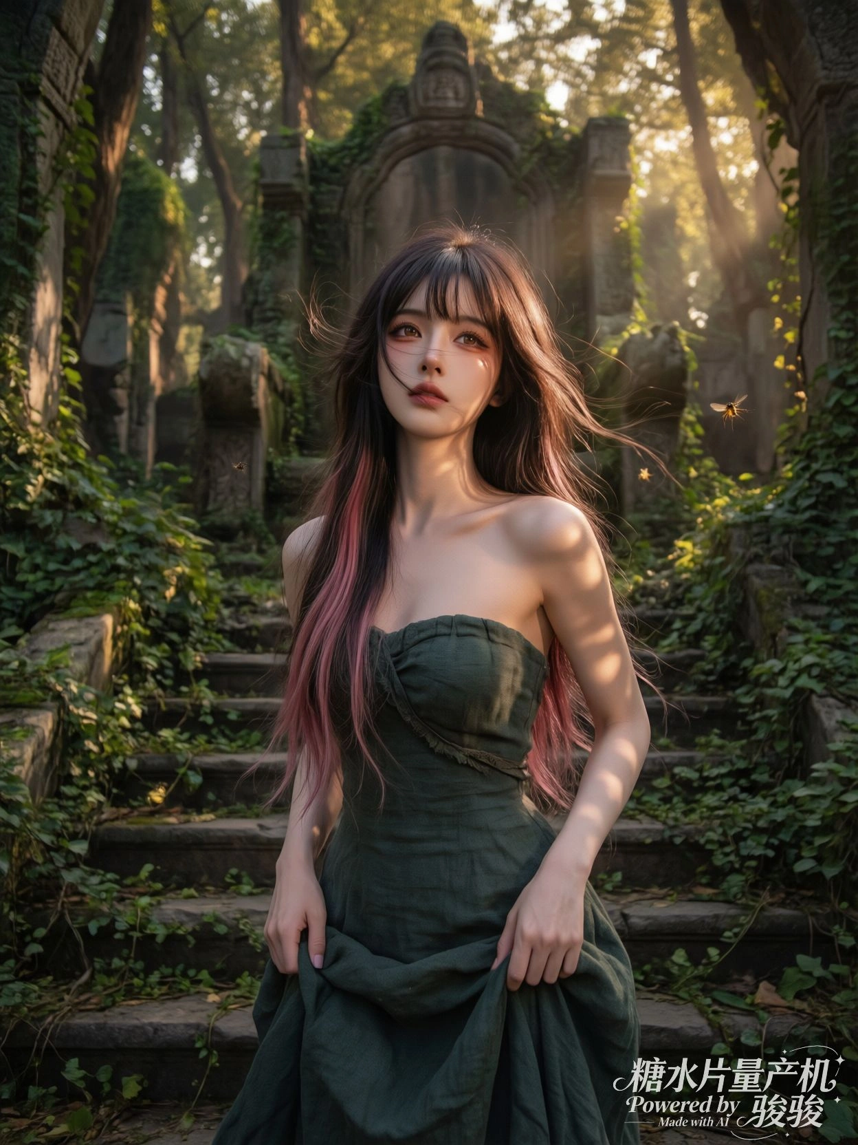 褪色的围巾，还缠绕着告别的温度