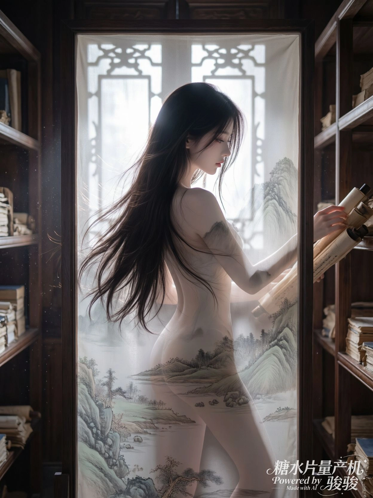 褪色的围巾，还缠绕着告别的温度