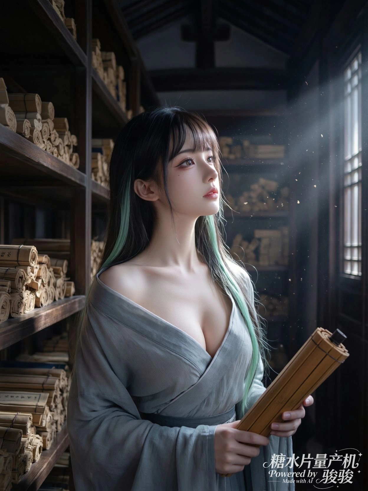 未点燃的蜡烛，在抽屉里积蓄着光