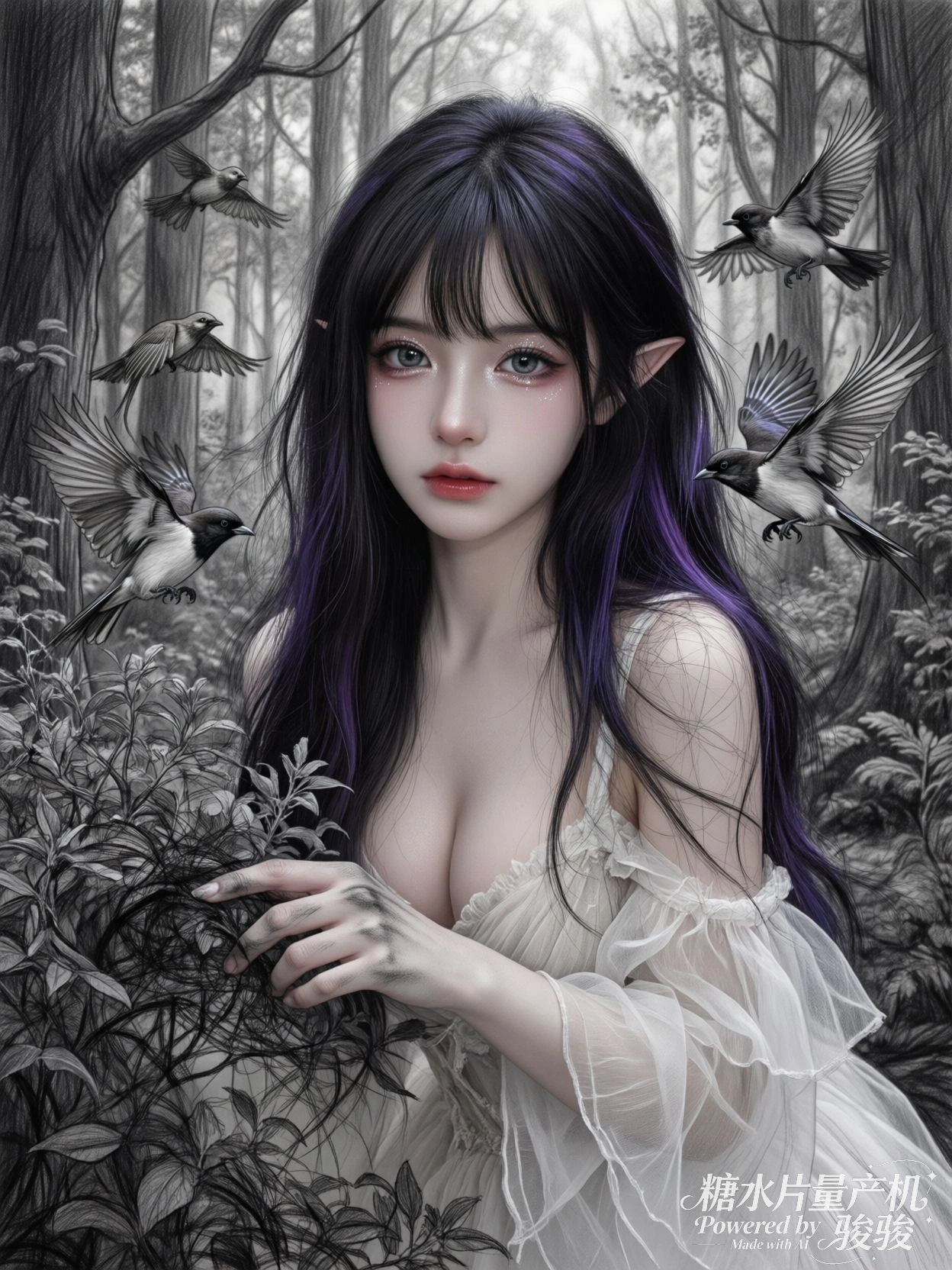 我见过最温柔的雪，是落在你睫毛上的那一粒