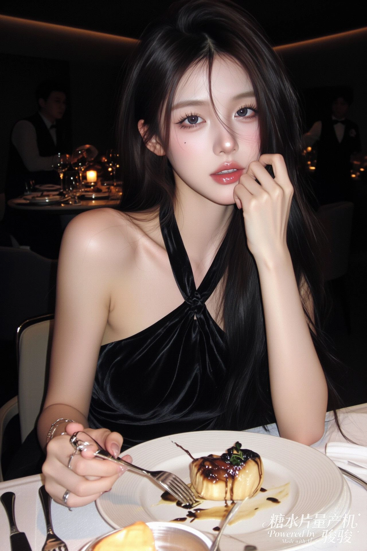 我见过最安静的雪，是落在你发梢的那一片