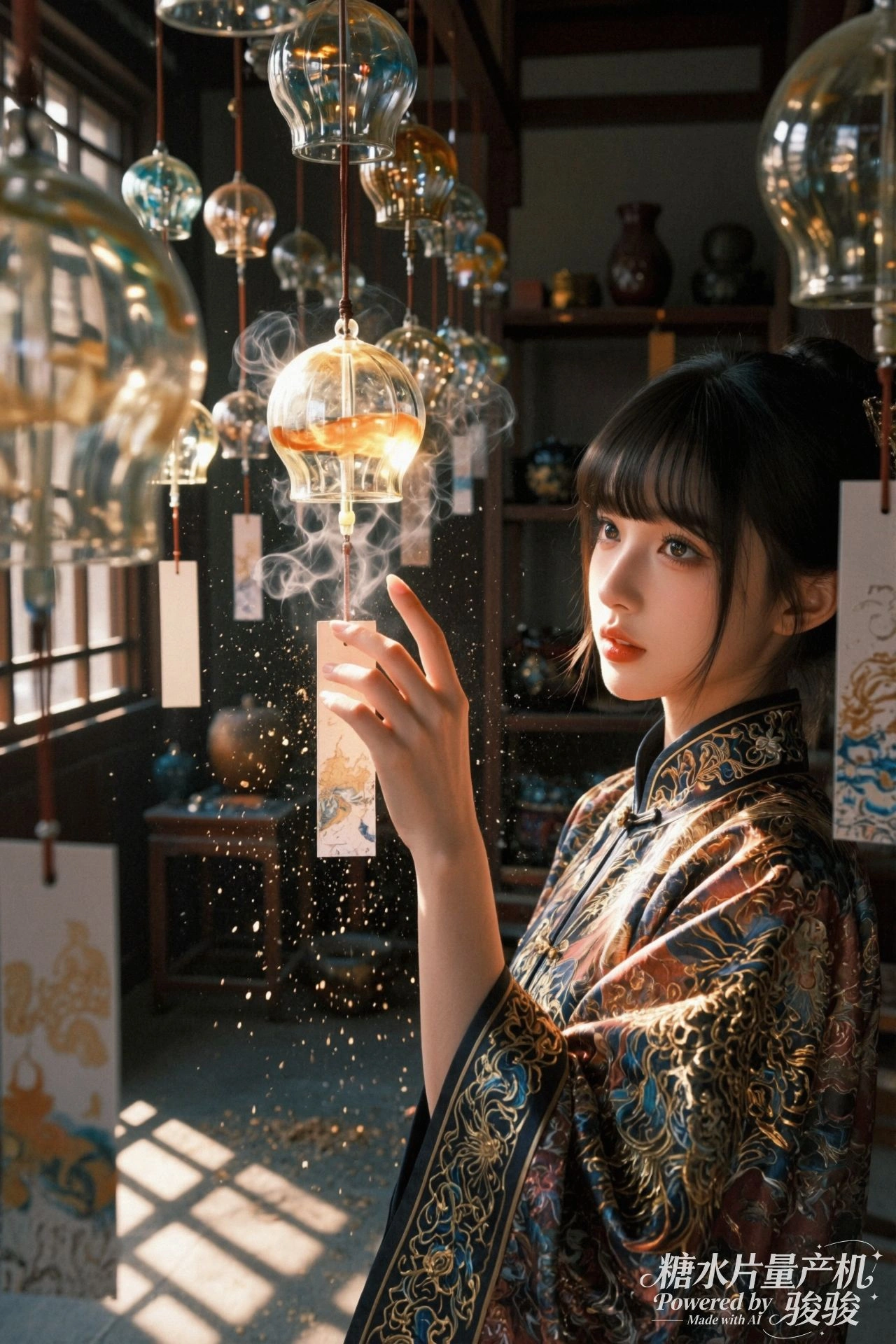 如果把星光串成项链，黑夜会不会更亮