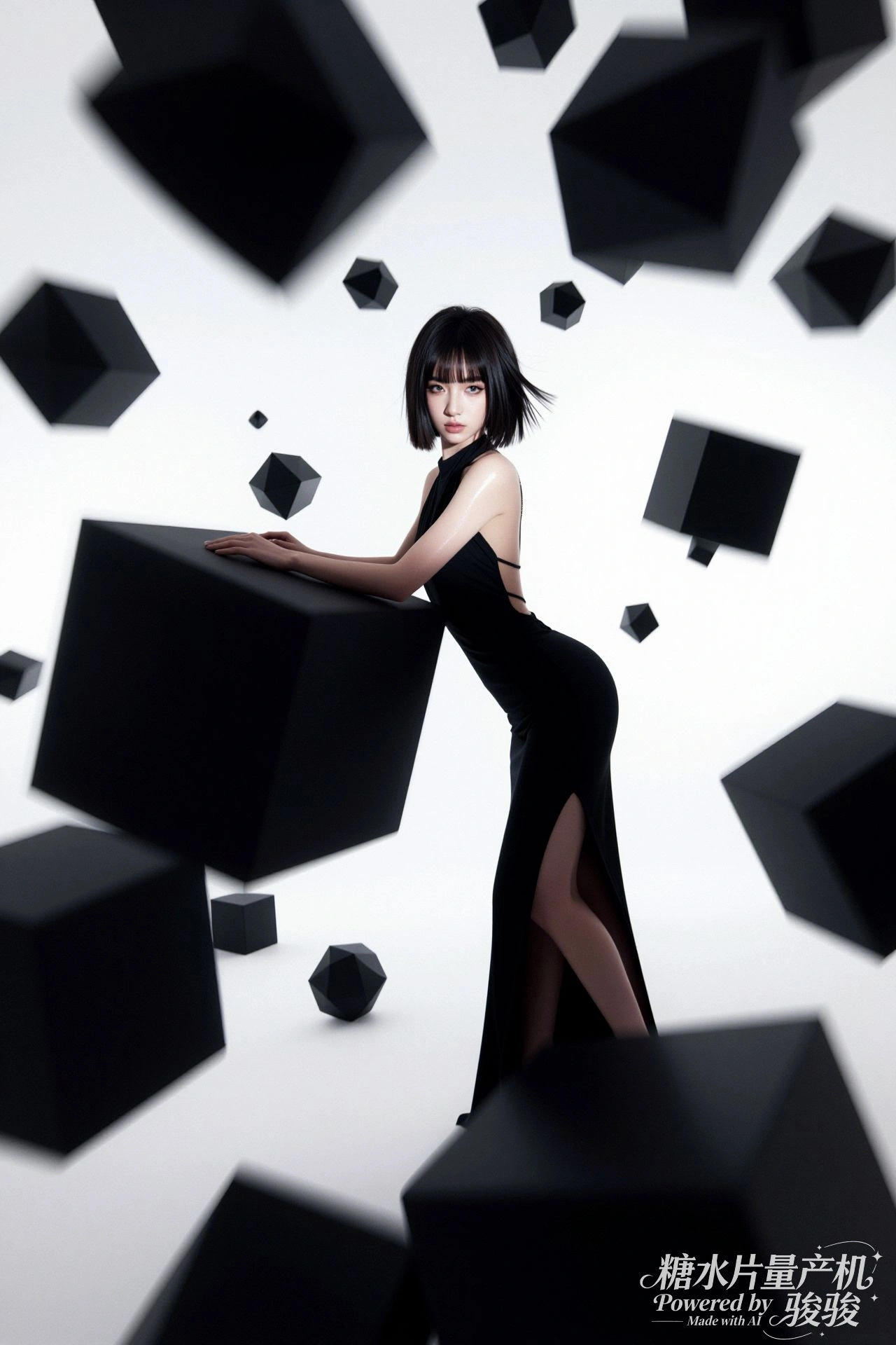 枯萎的藤蔓缠绕着栅栏，像在写一首缠绕的诗