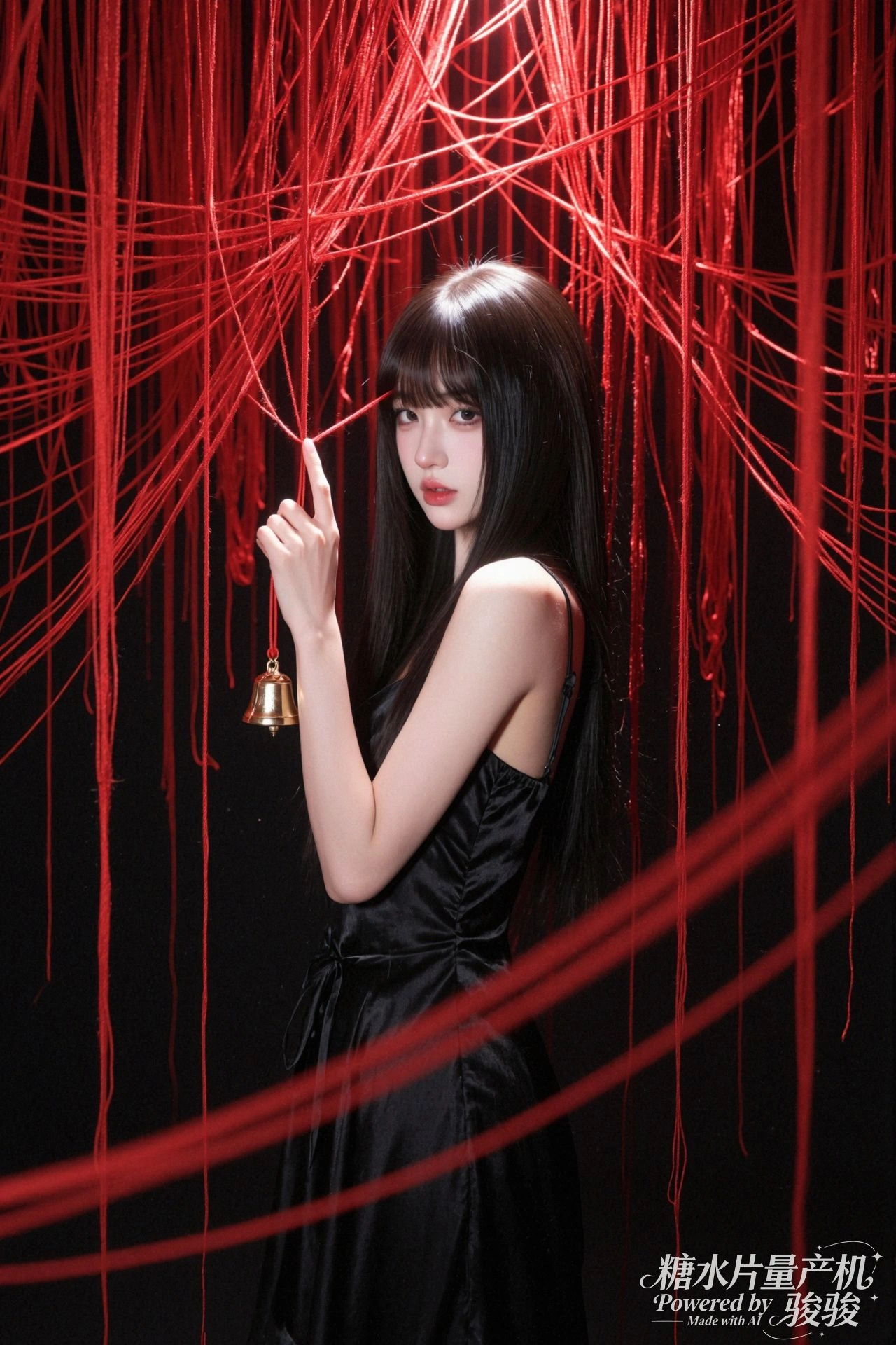 枯萎的藤蔓缠绕着栅栏，像在写一首缠绕的诗