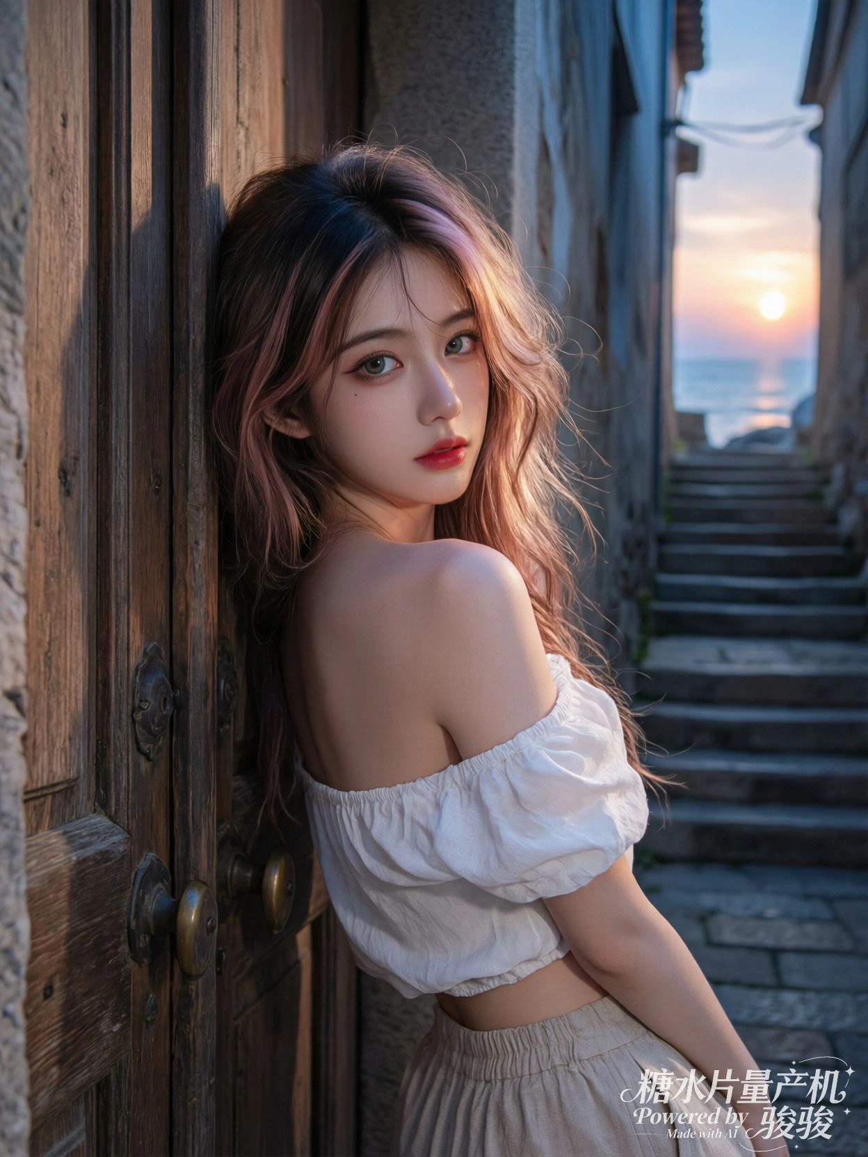 如果把黄昏的云朵折成纸飞机，会飞向哪里