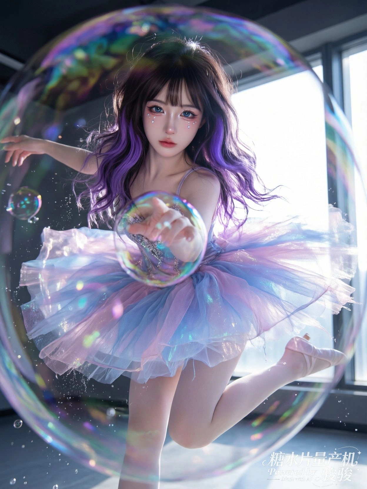 你听，风在穿过风铃时学会了唱歌