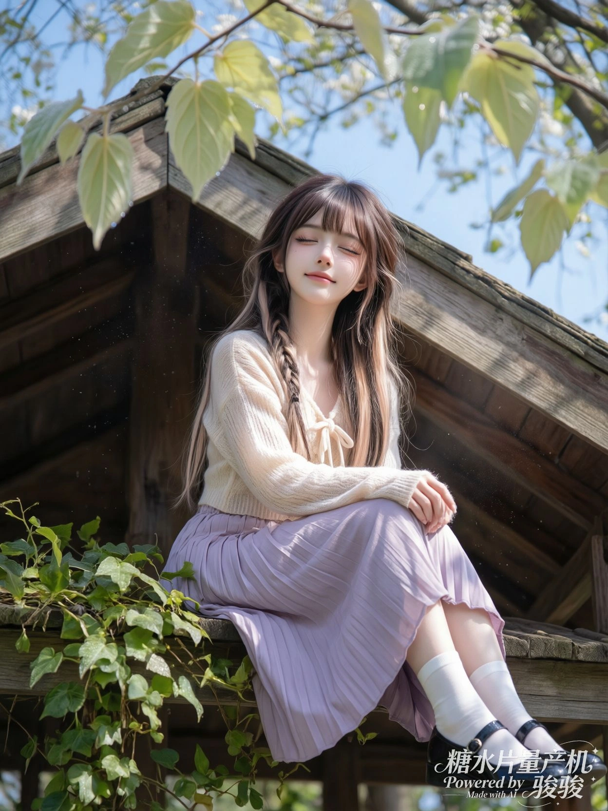 你听，冰汽水在耳边冒泡