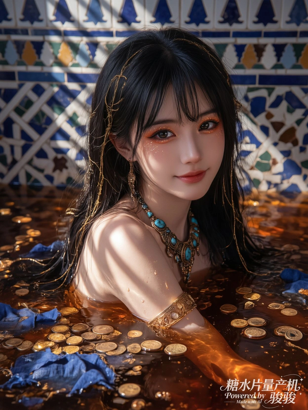 我见过深夜的灯火，也见过你眼里的星河