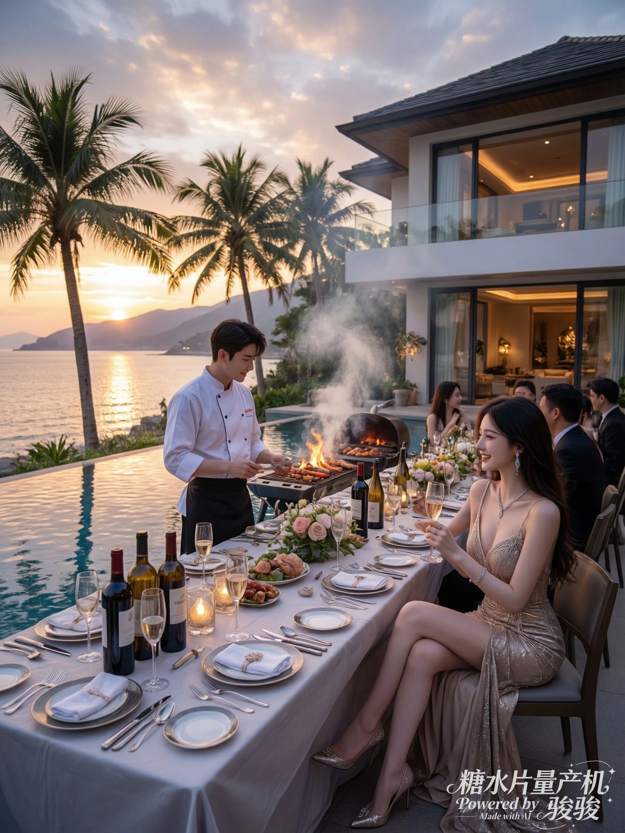 我见过深夜的灯火，也见过你眼里的星河