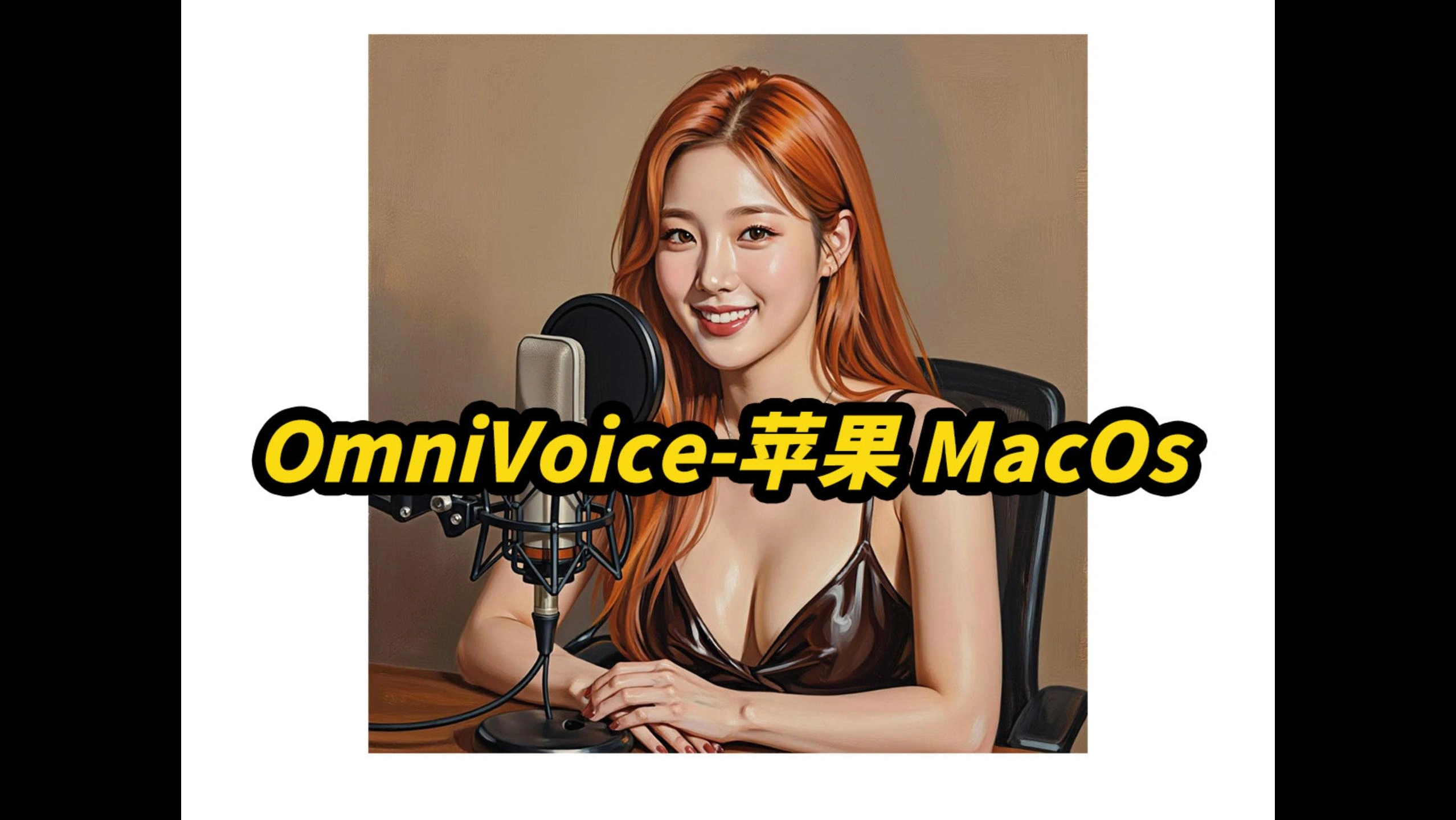 OmniVoice-苹果MacOS一键包,批量任务,智能字幕SRT配音,多人对...