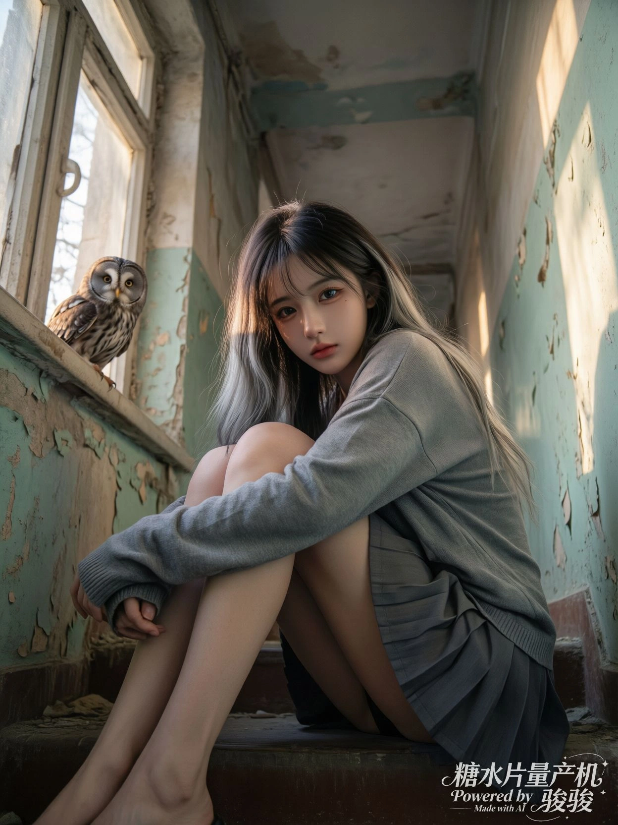 你听，冰裂的声音像不像心跳