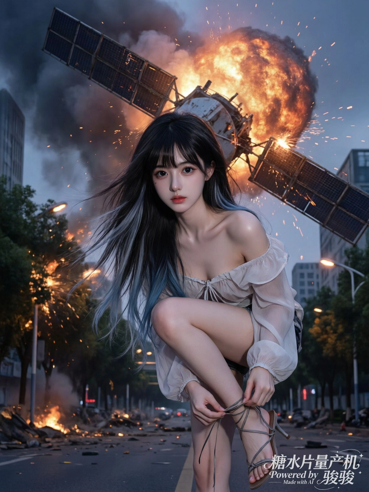 0.01公分的距离，是我们之间隔着的一整个银河
