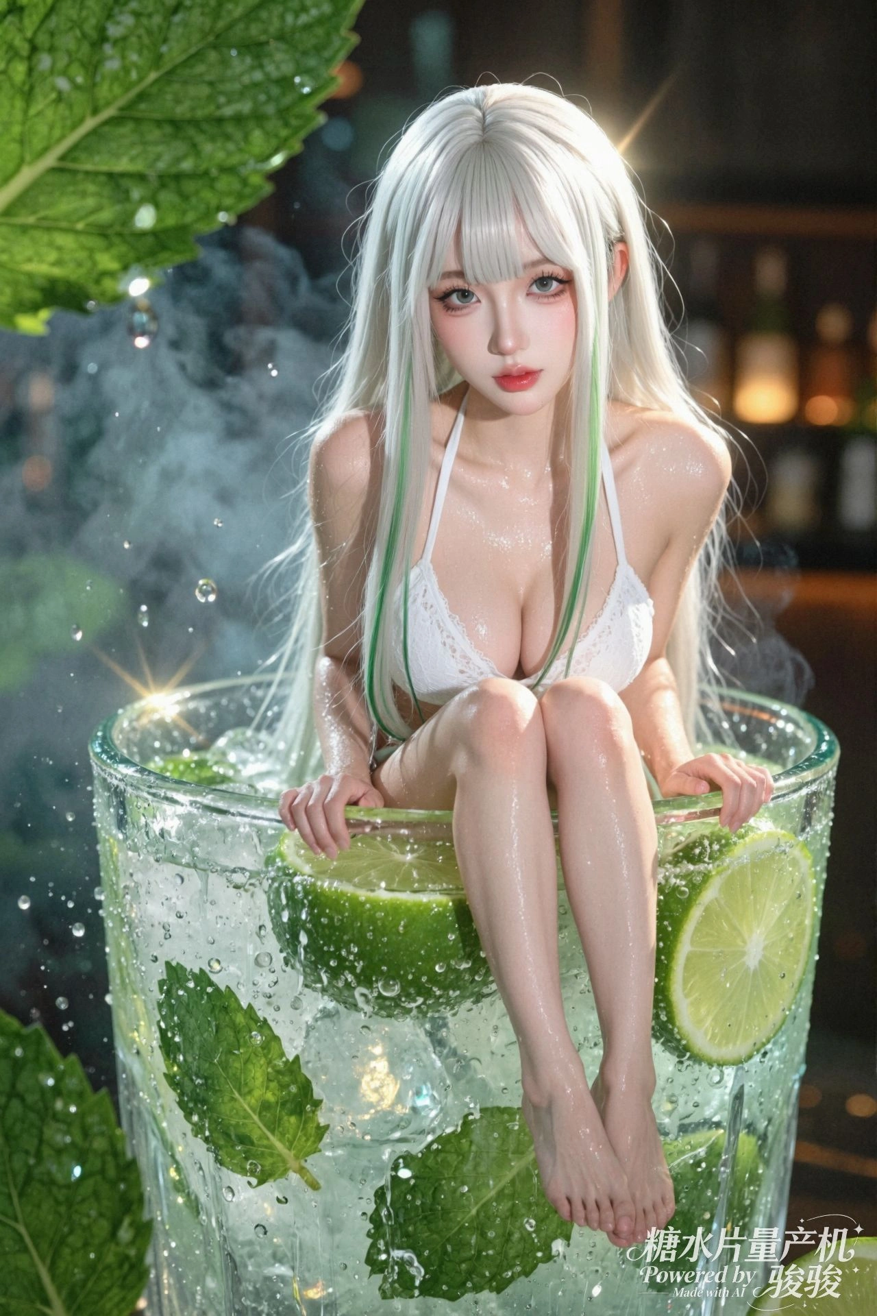 偷偷把月亮装进口袋，想在漆黑的夜里照亮你