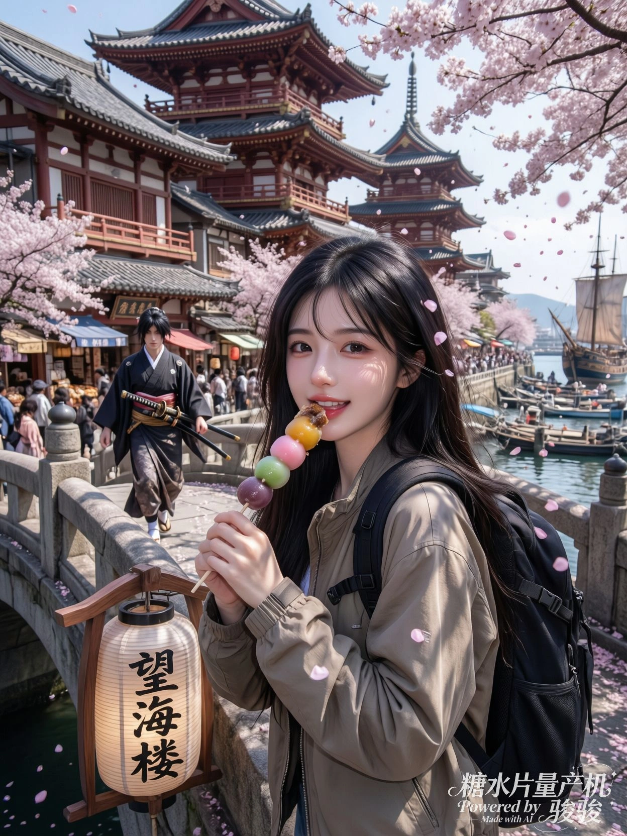 如果多一张船票，你会跟我走吗？可惜船早已开远。