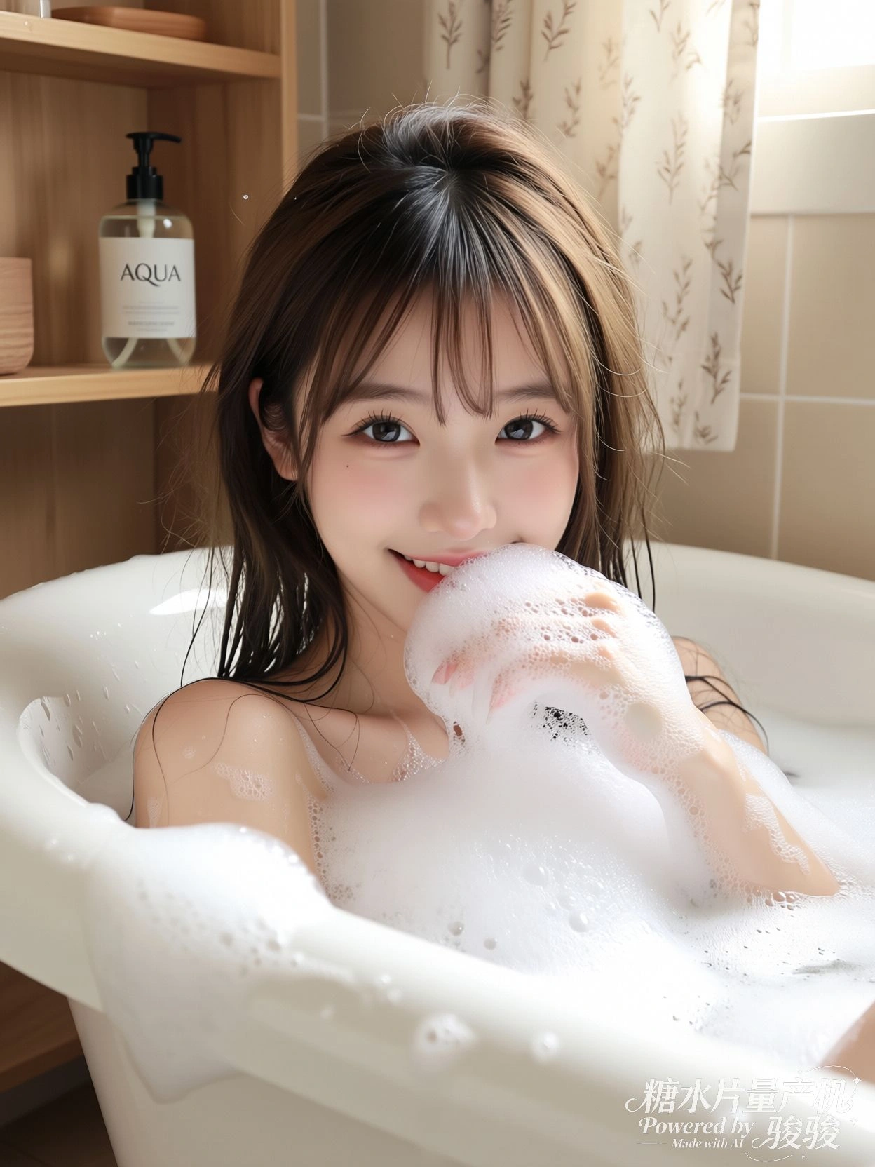 镜子里的倒影，总比现实多了几分朦胧