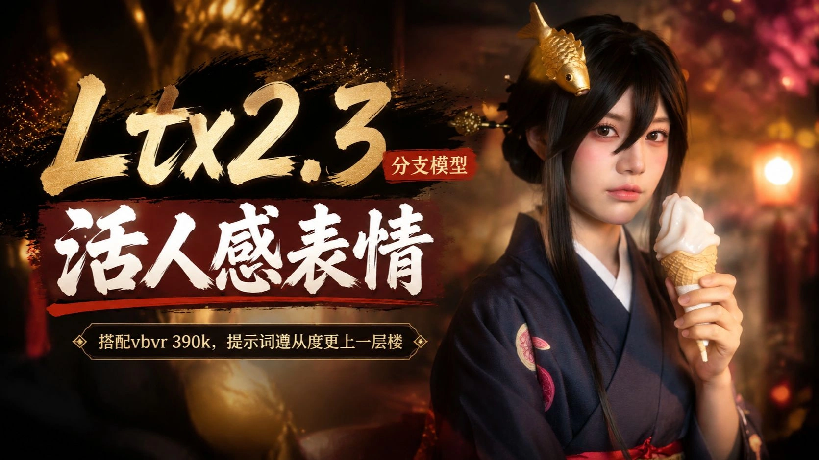 LTX 2.3 SP2分支实测：微表情增强与VBVR动作遵从