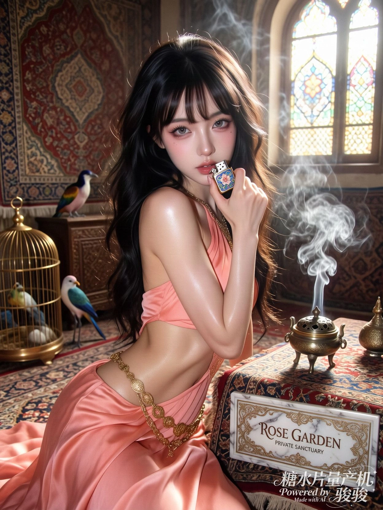 耳机线缠绕成结，像解不开的思绪