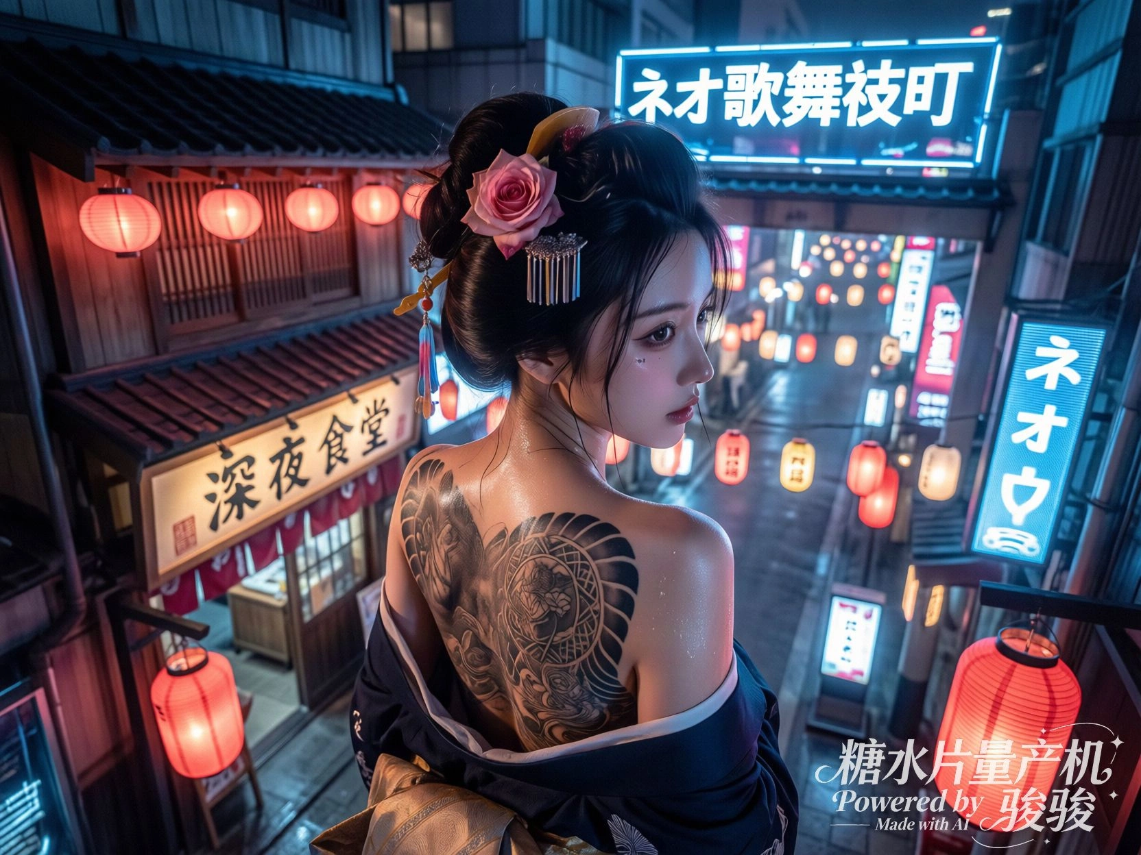 晾衣绳上的衬衫随风摆动，像在等待谁穿上它
