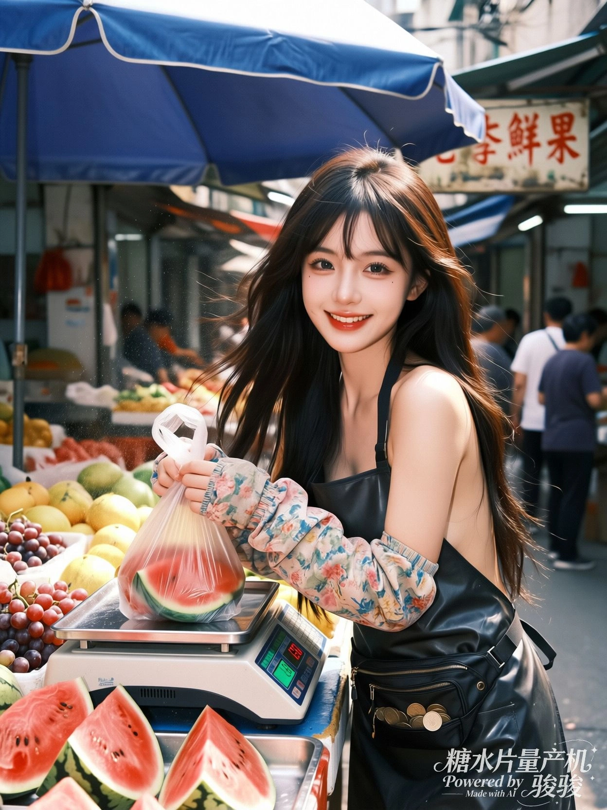 自动门感应失灵时，困住某个瞬间