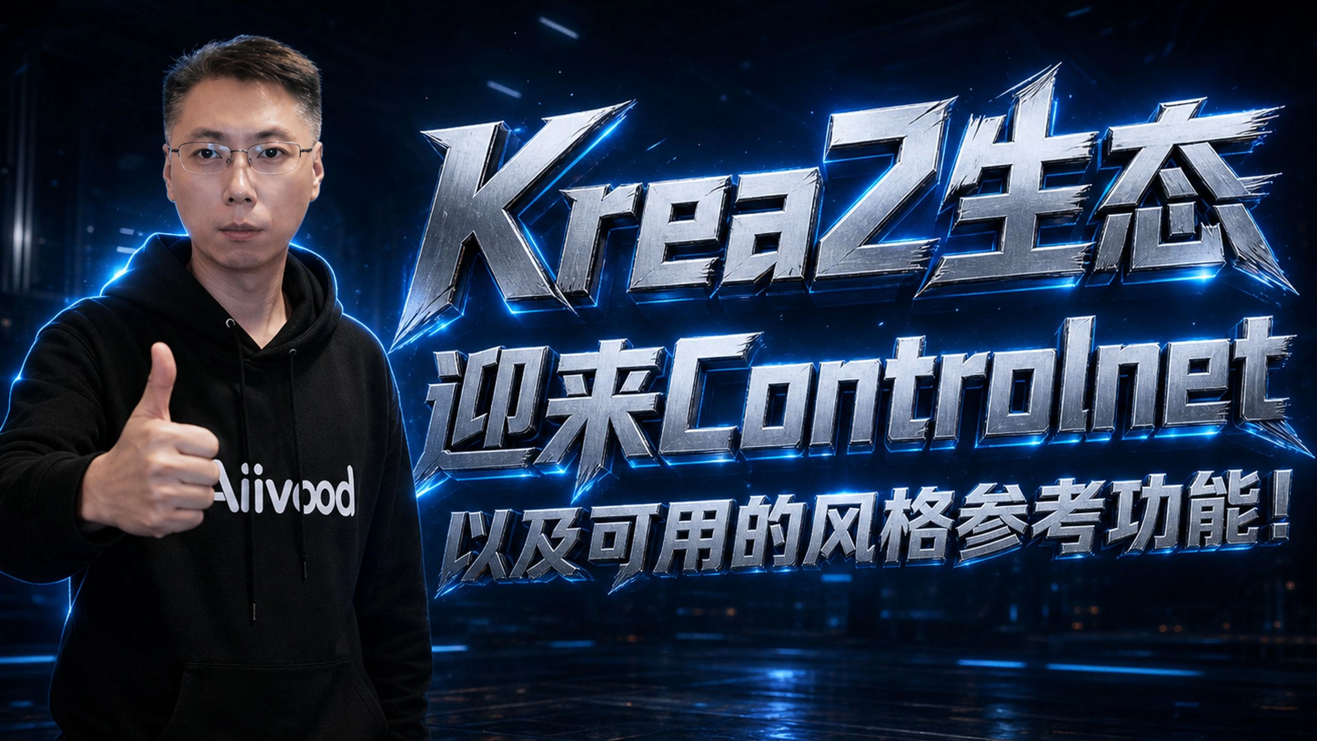 Krea2 ControlNet与StyleTransfer：深度控制和单图风格参考