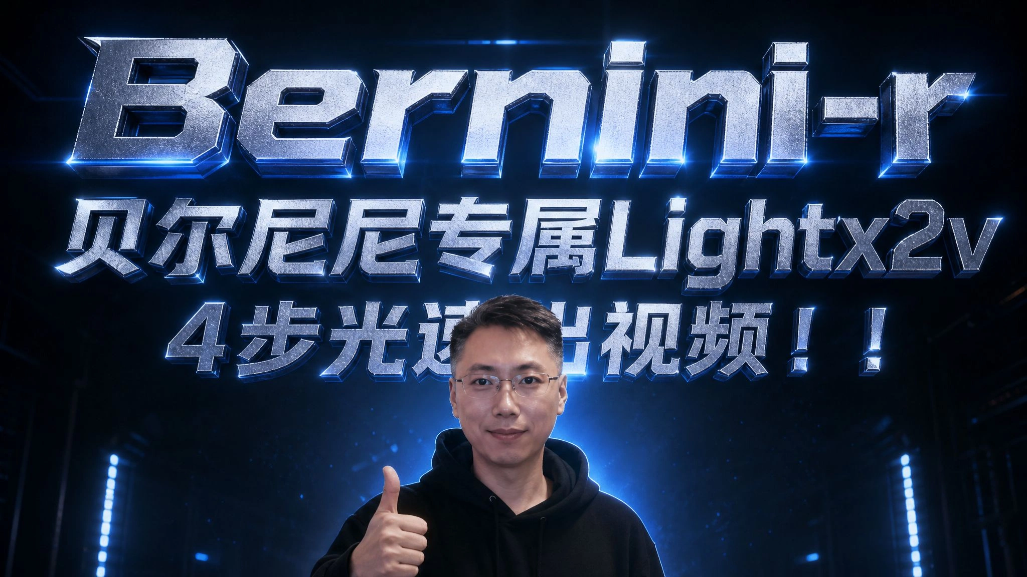 Bernini-R LightX2V 4步LoRA：一分钟级参考生视频加速