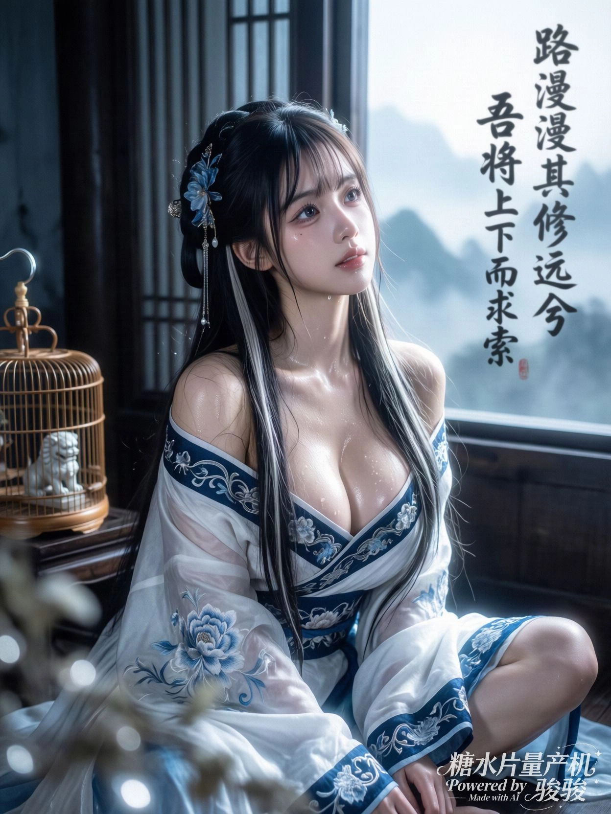 路边的长椅缺了一角，像被咬掉的月亮