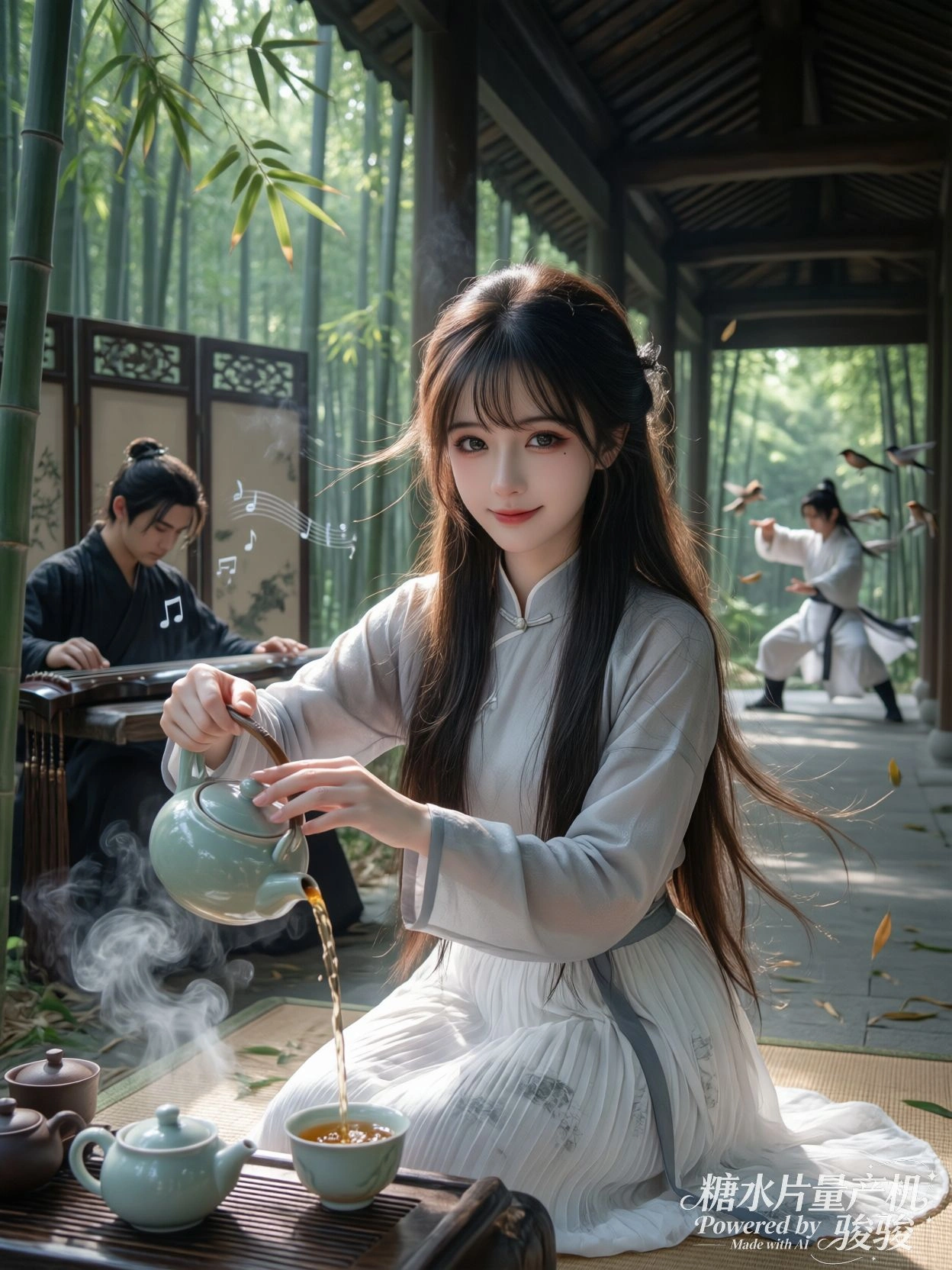 路边的长椅缺了一角，像被咬掉的月亮