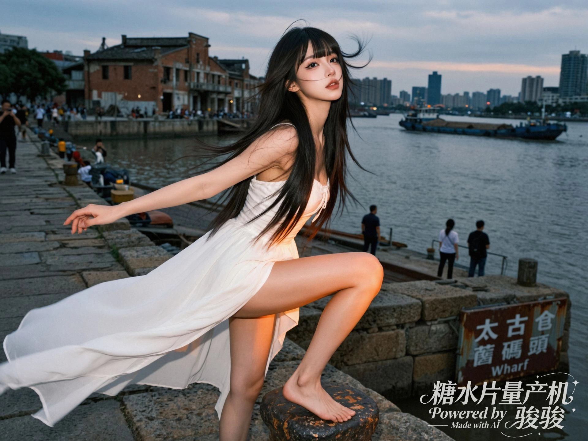 咖啡杯里的拉花，融化成一片混沌
