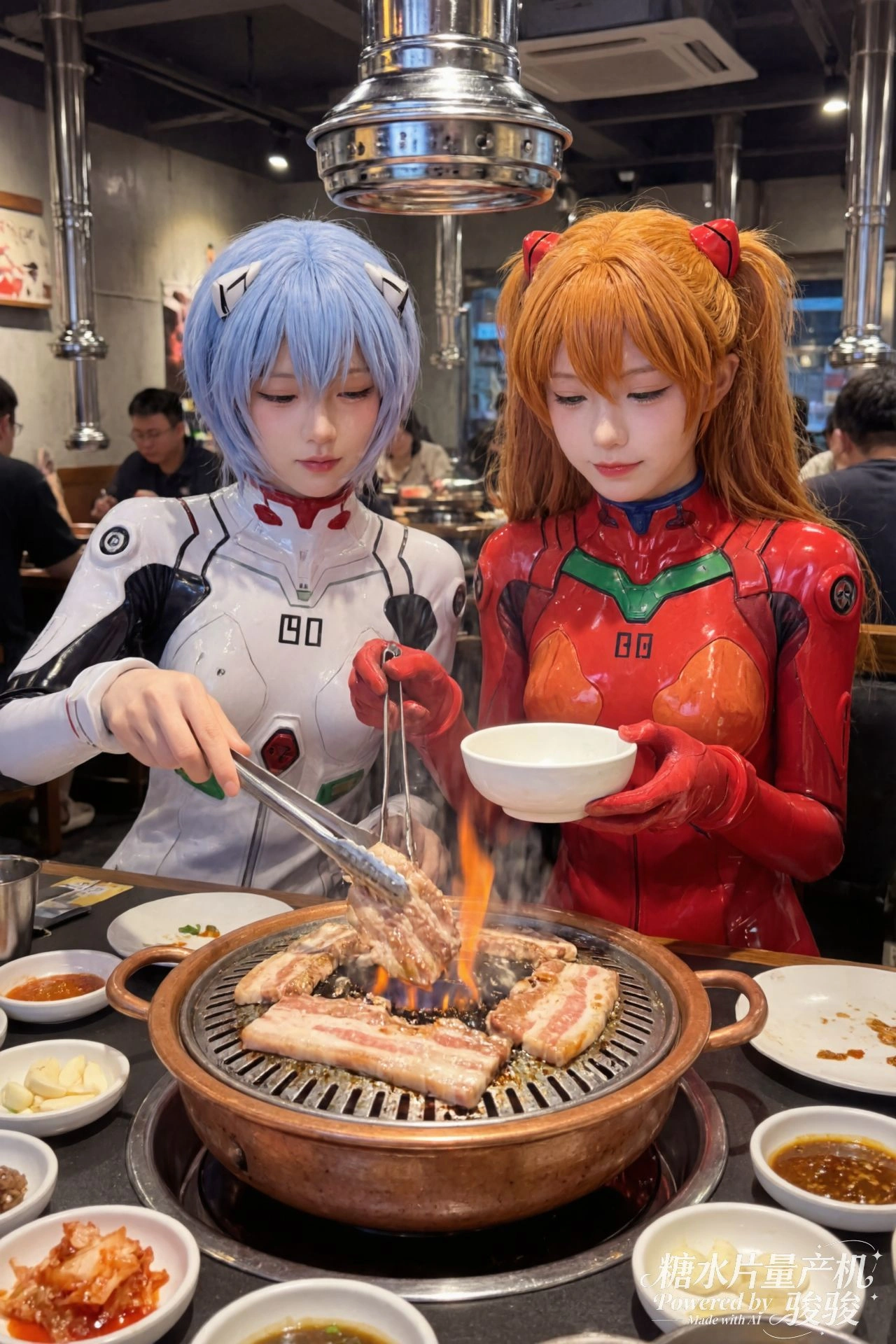 便利店的加热灯，温暖着孤独的容器
