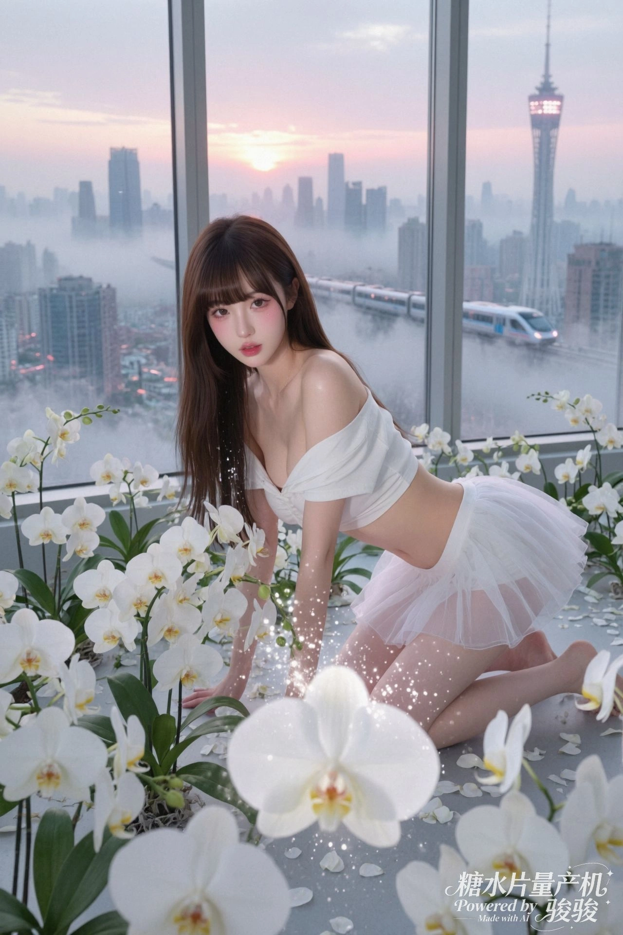 地铁门缓缓合上的瞬间，隔开了两个平行的世界