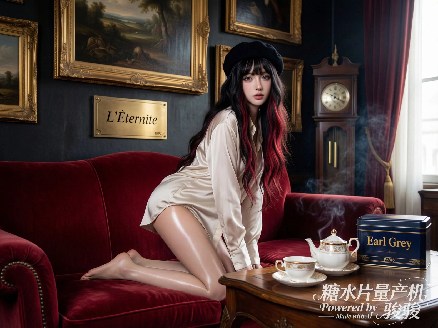 耳机线缠绕成解不开的结，像理不清的思绪