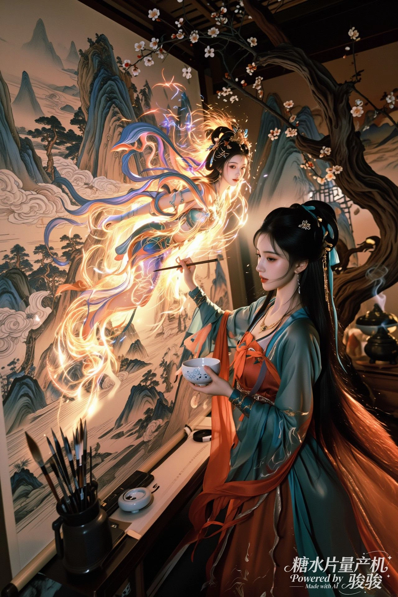 咖啡杯底残留的奶泡，像一朵没来得及绽放的云