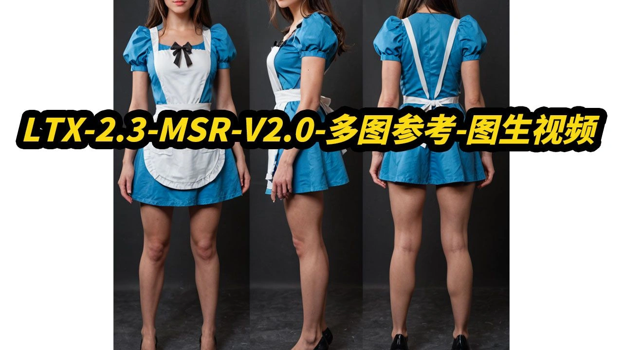 LTX-2.3-MSR V2.0：多图参考图生视频与低显存运行