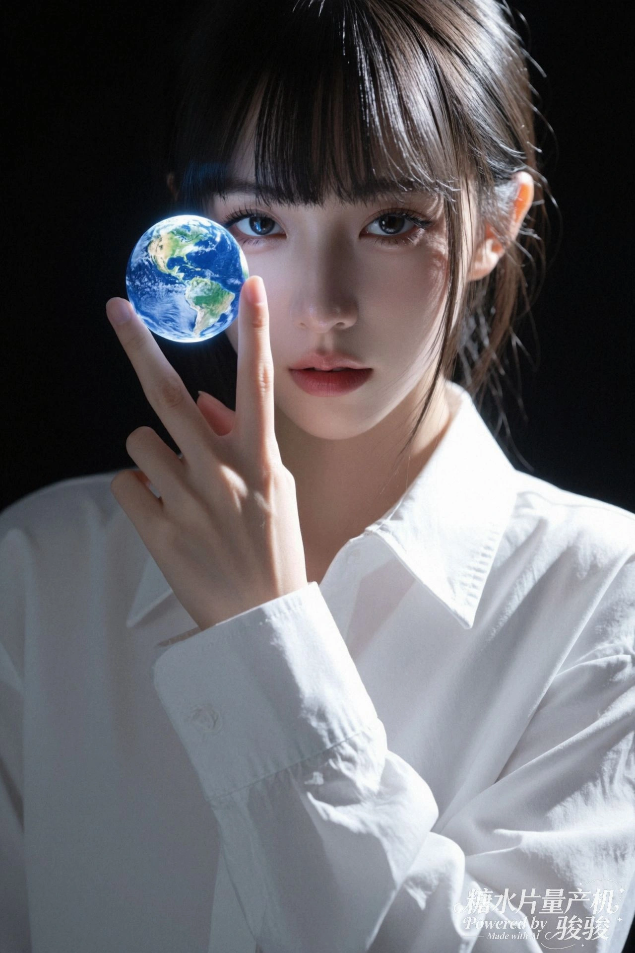 晾在阳台的毛巾滴着水，在地板上汇成小小的水洼