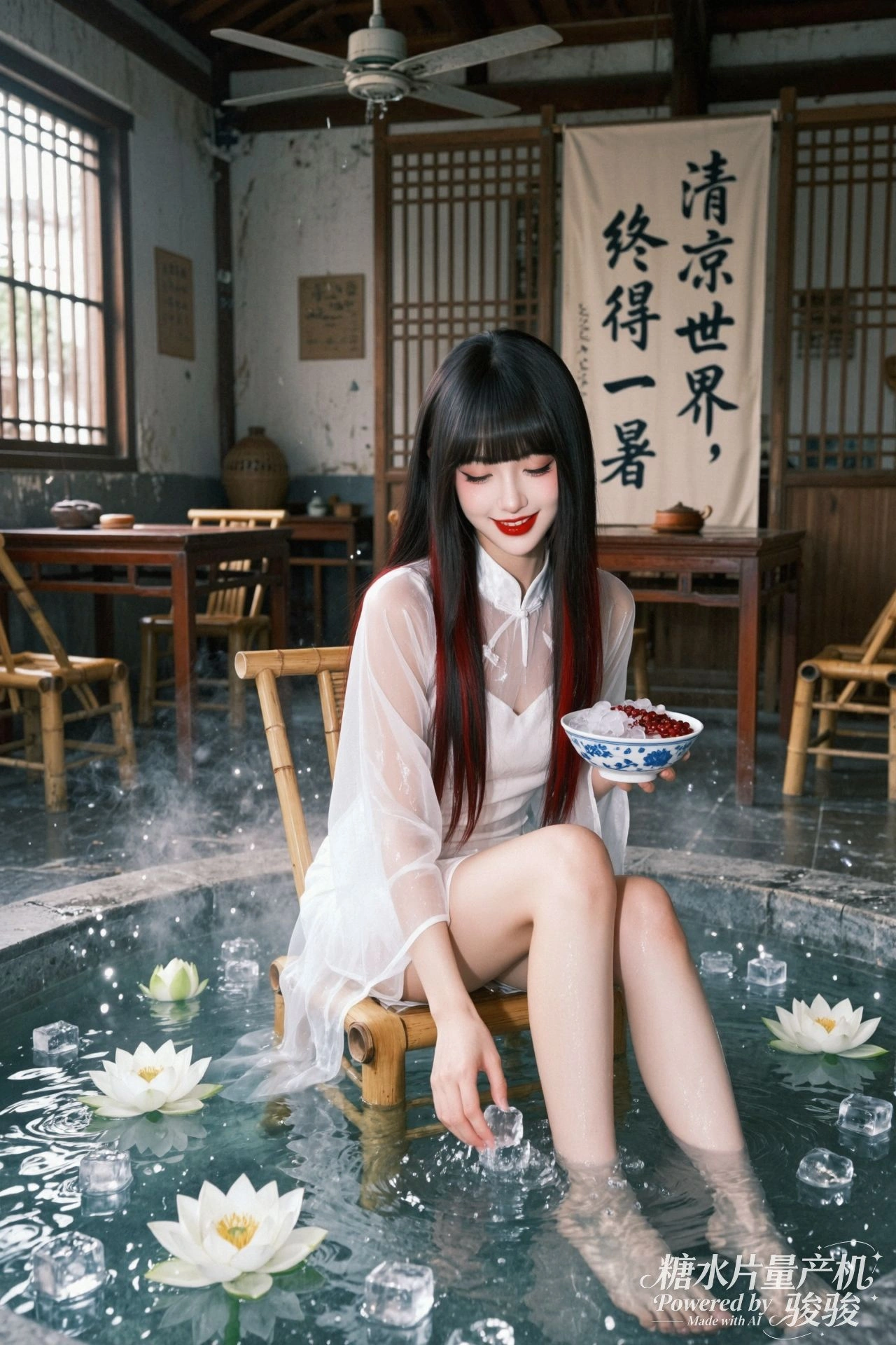 晾衣绳上的衣服终于干了，带着阳光和风的混合气味