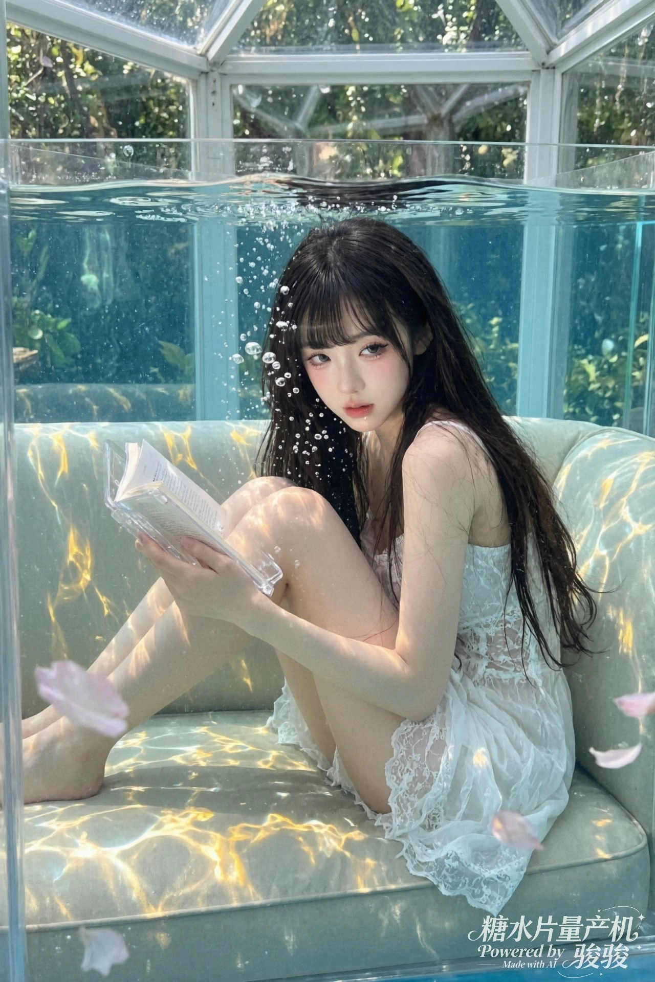 晾衣绳上的衣服终于干了，带着阳光和风的混合气味