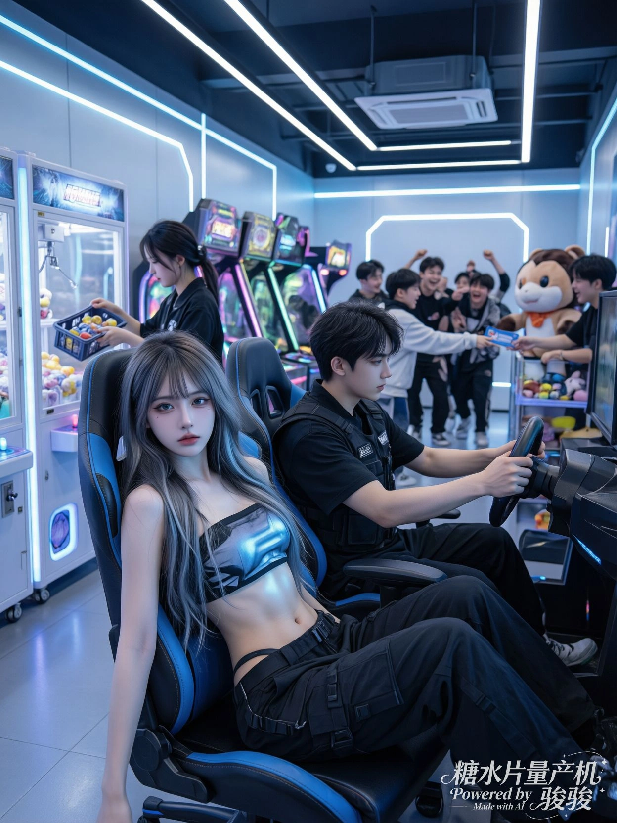 手机屏幕碎裂的纹路，像蜘蛛网困住了光